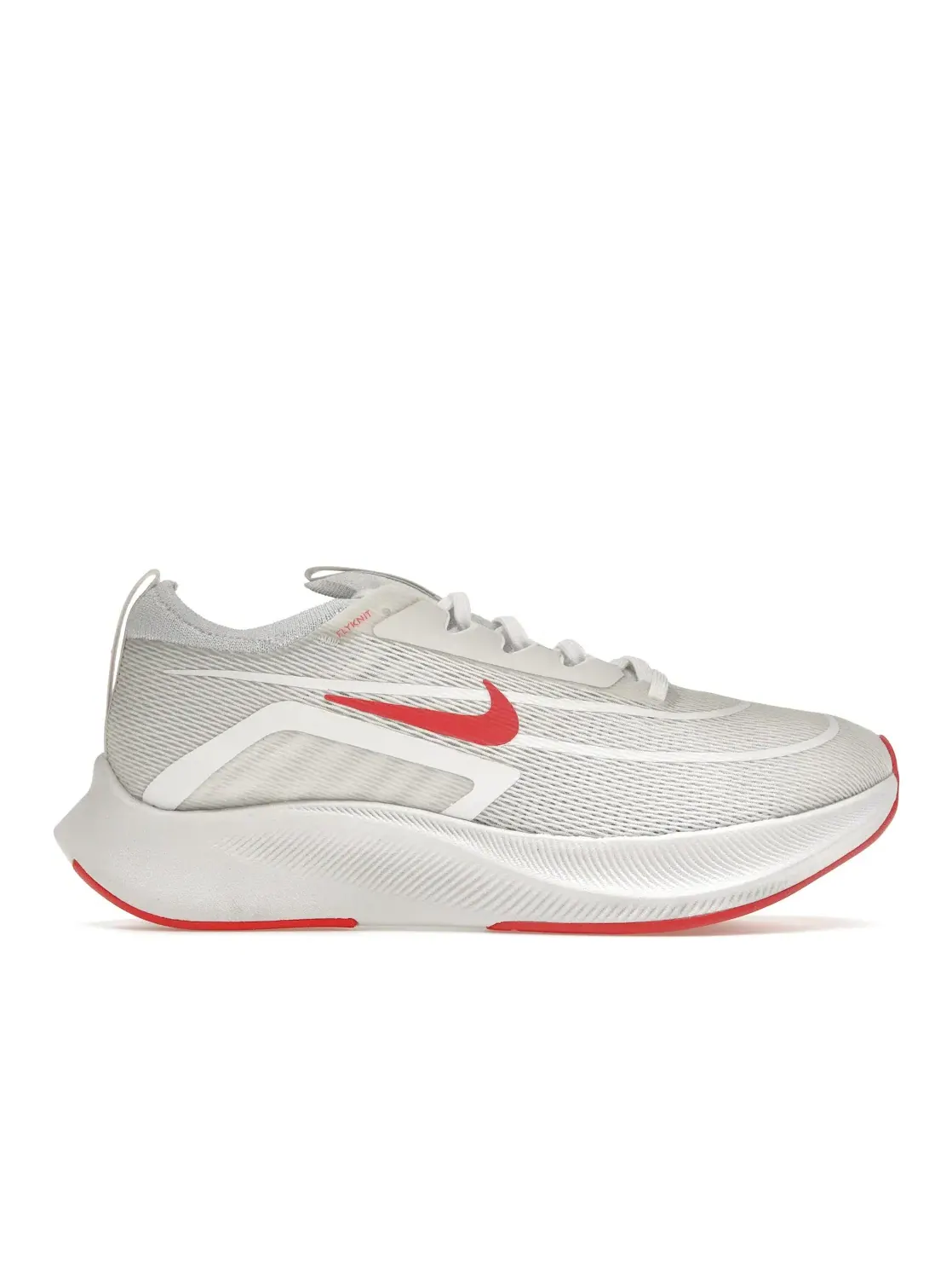 Мужские кроссовки для бега Nike Zoom Fly 4 — изображение 1 из 4, платиновый/красный-белый