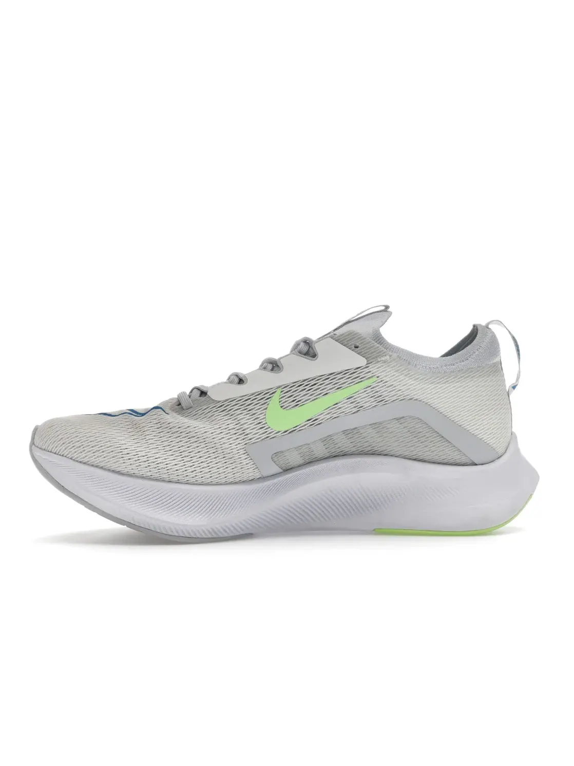 Мужские кроссовки для бега Nike Zoom Fly 4 — изображение 3 из 4, белый/платиновый-синий