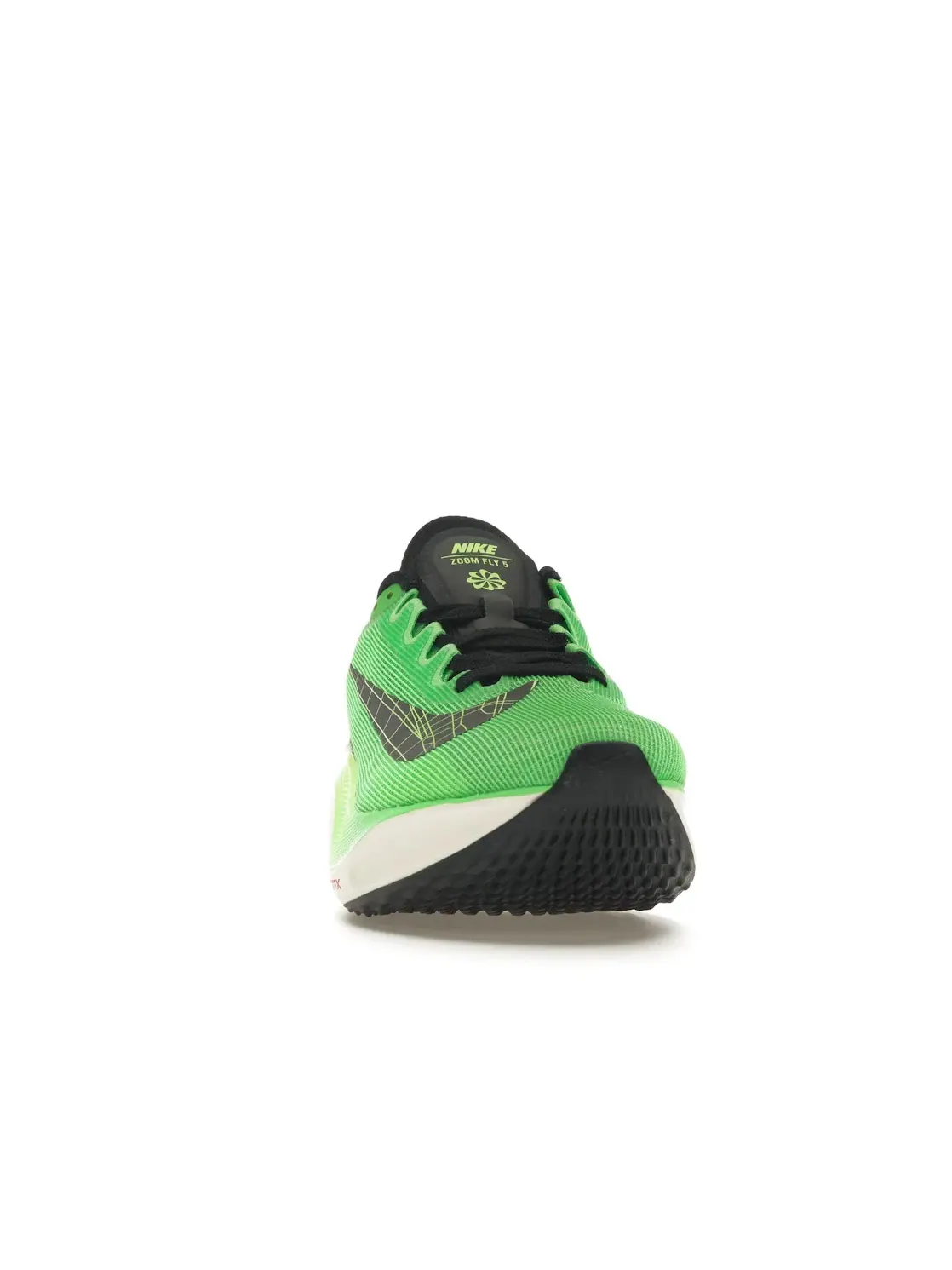 Мужские кроссовки для бега Nike Zoom Fly 5 Nike — изображение 2 из 4, зеленый///черный
