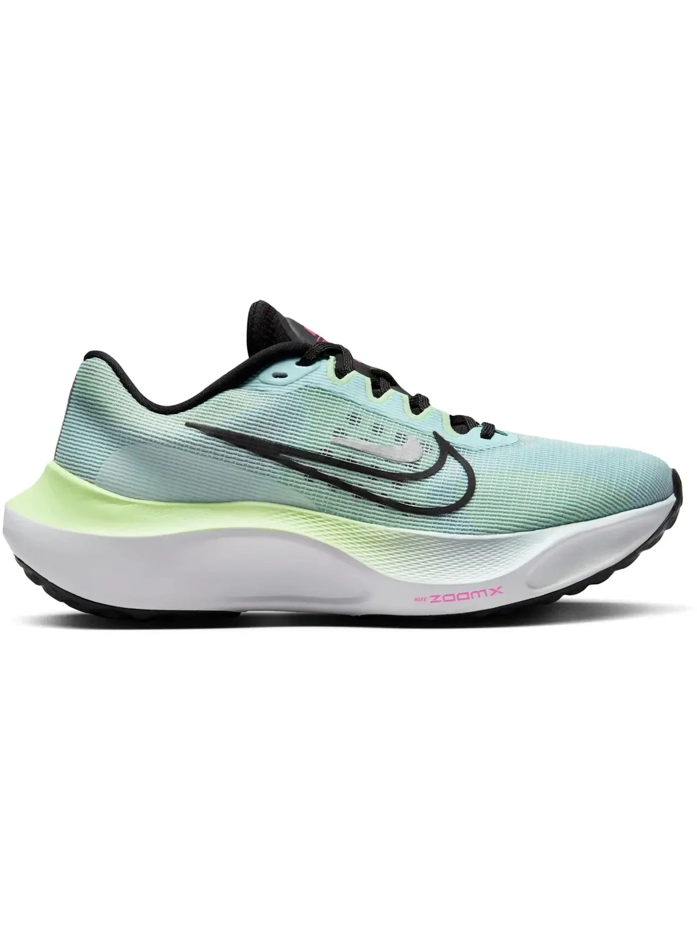 Женские кроссовки с амортизацией Nike Zoom Fly 5 — изображение 1 из 1, синий/зеленый/черный
