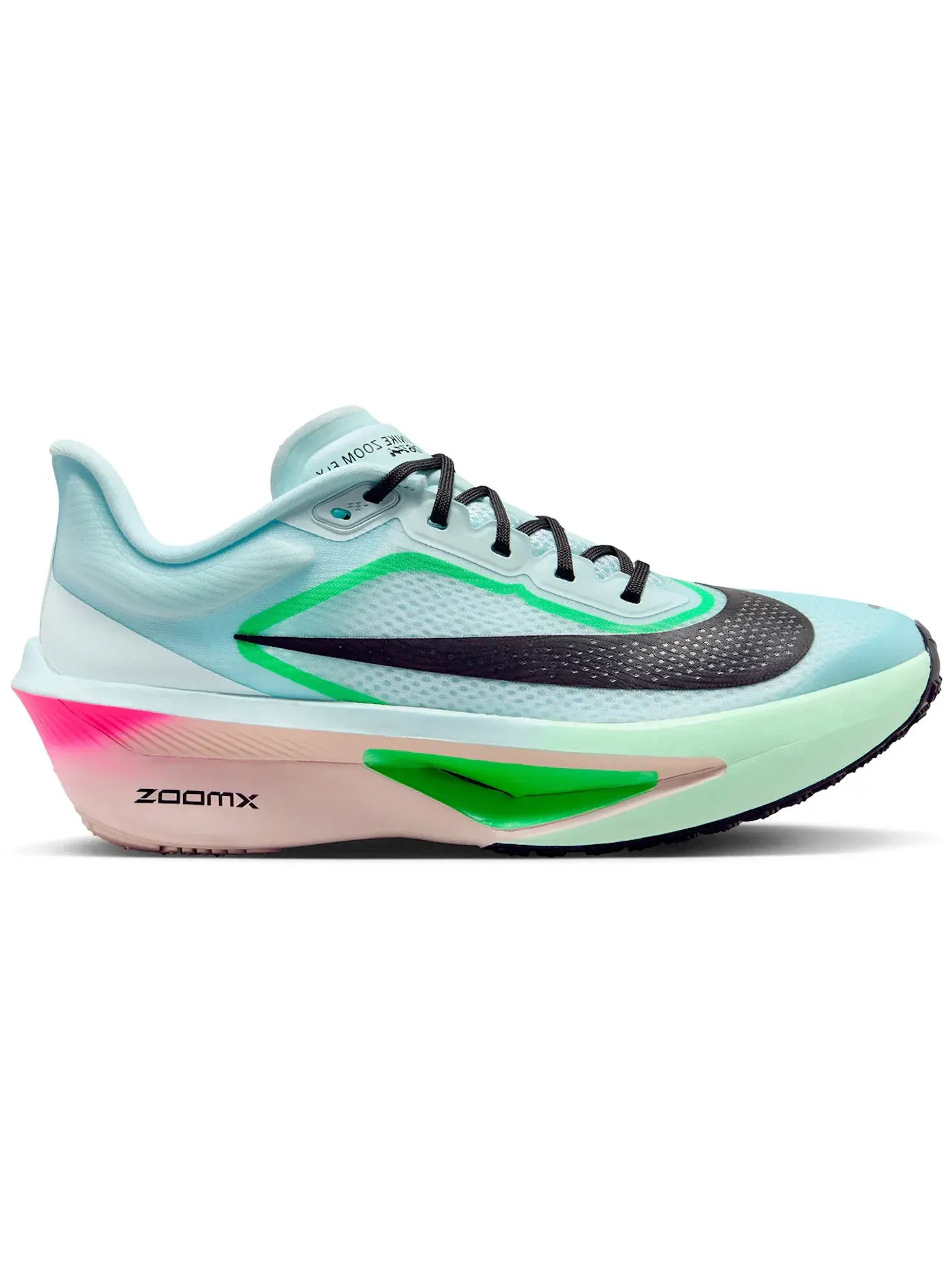 Женские кроссовки для бега Nike Zoom Fly 6 — изображение 1 из 1, розовый/зеленый/черный