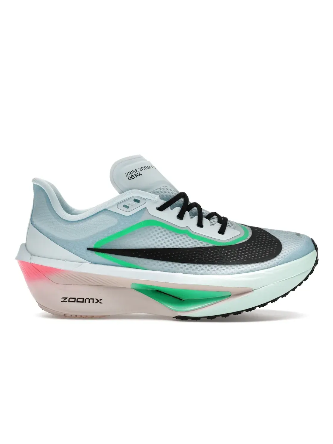 Мужские кроссовки для бега Nike Zoom Fly 6 — изображение 1 из 4, розовый/зеленый/черный
