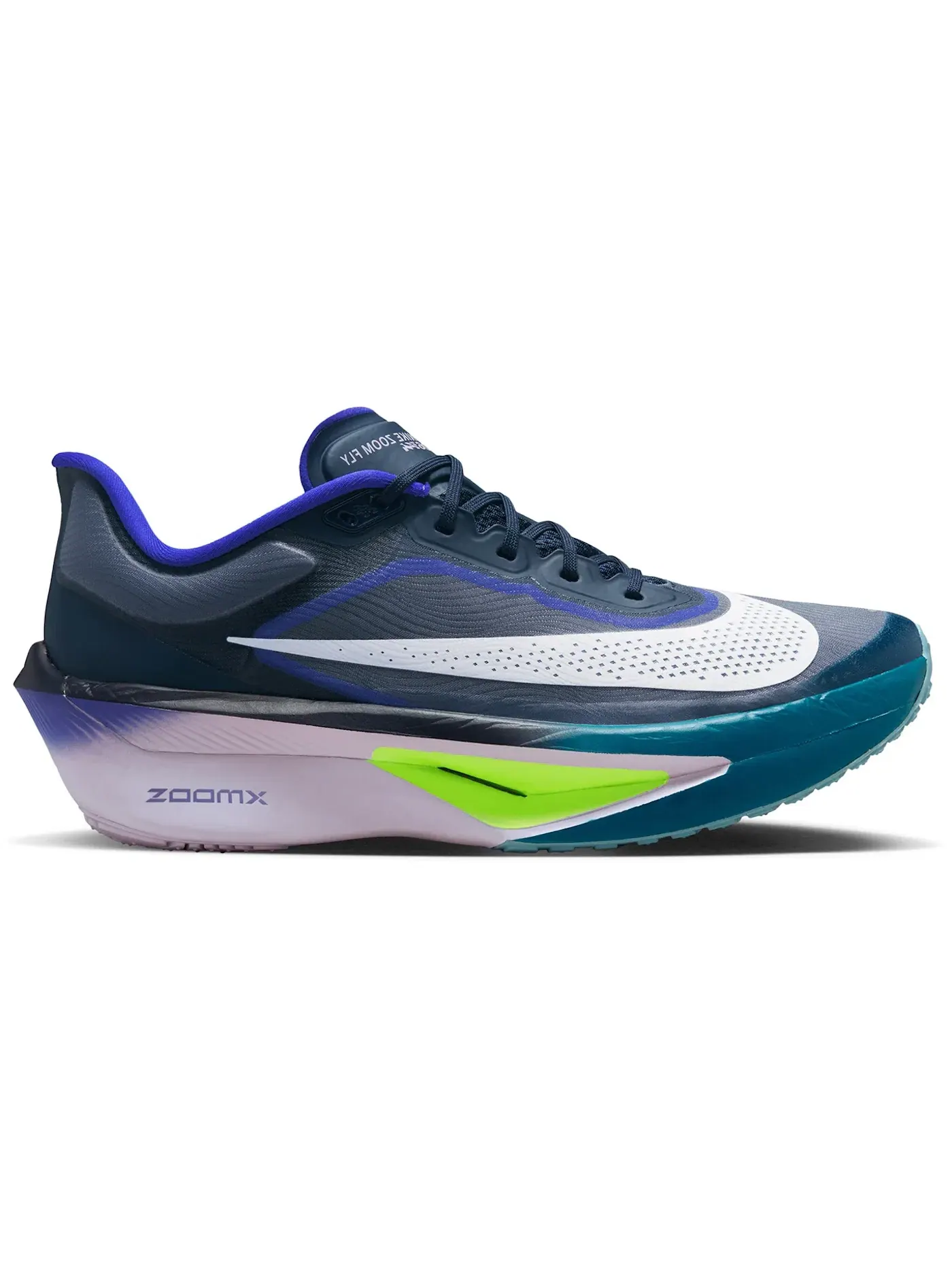 Мужские кроссовки для бега Nike Zoom Fly 6 Nike — изображение 1 из 1, фиолетовый//белый