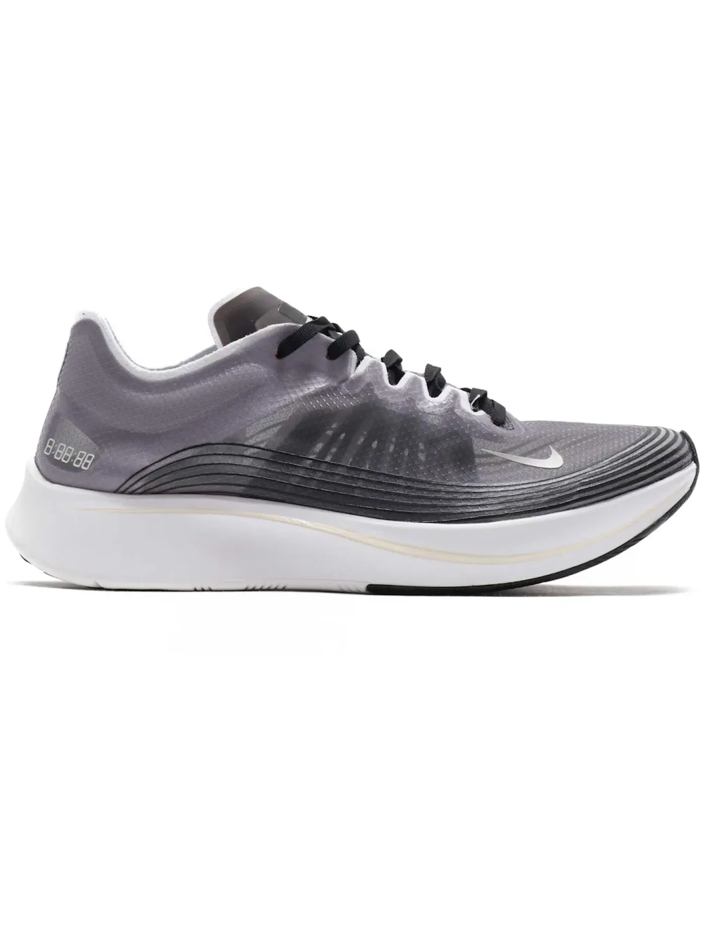 Мужские кроссовки для бега Nike Zoom Fly — изображение 1 из 1, черный/светлый-белый