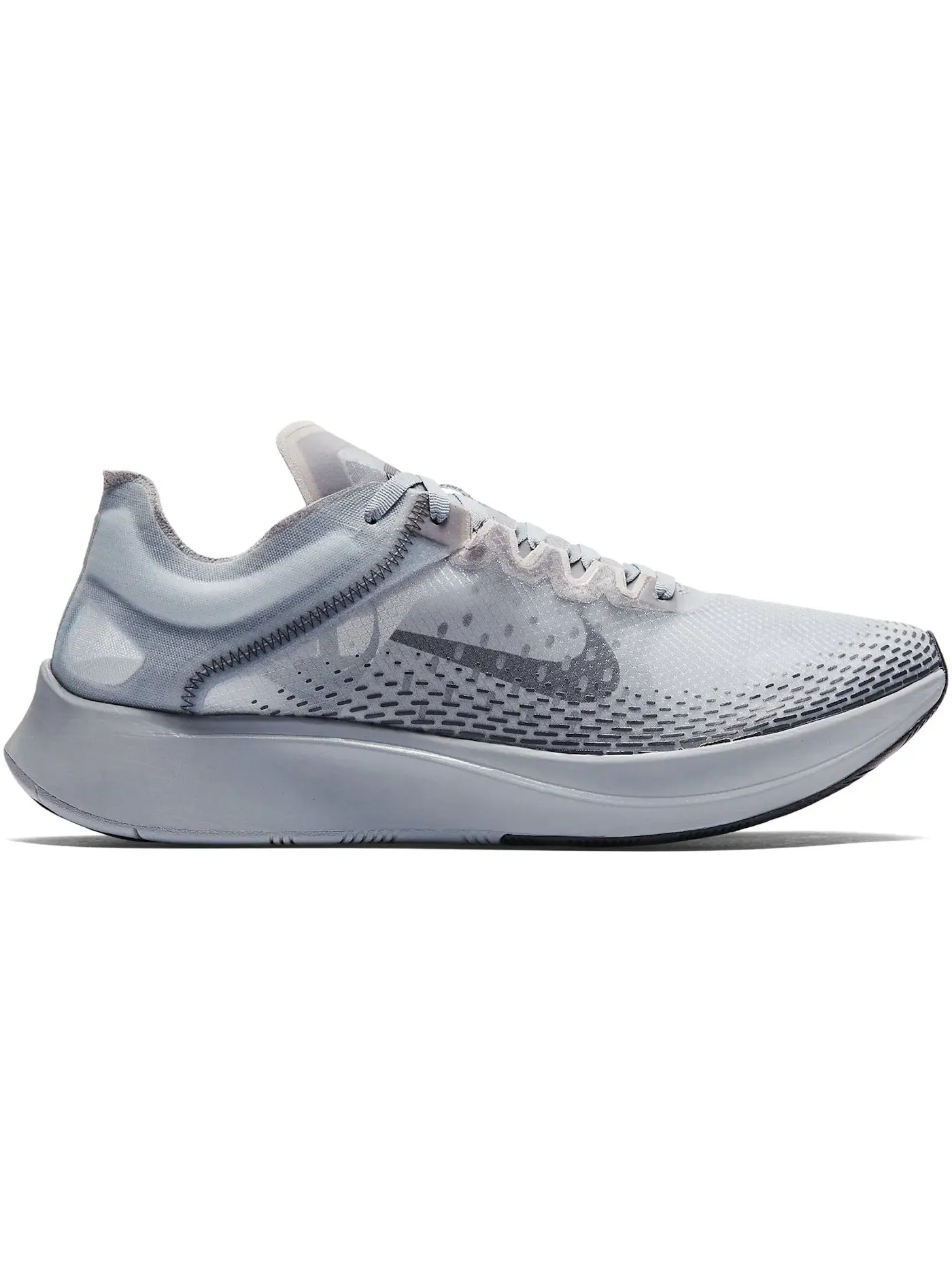 Мужские кроссовки с пеной ZoomX Nike Zoom Fly Fast Obsidian Mist — изображение 1 из 1, платиновый