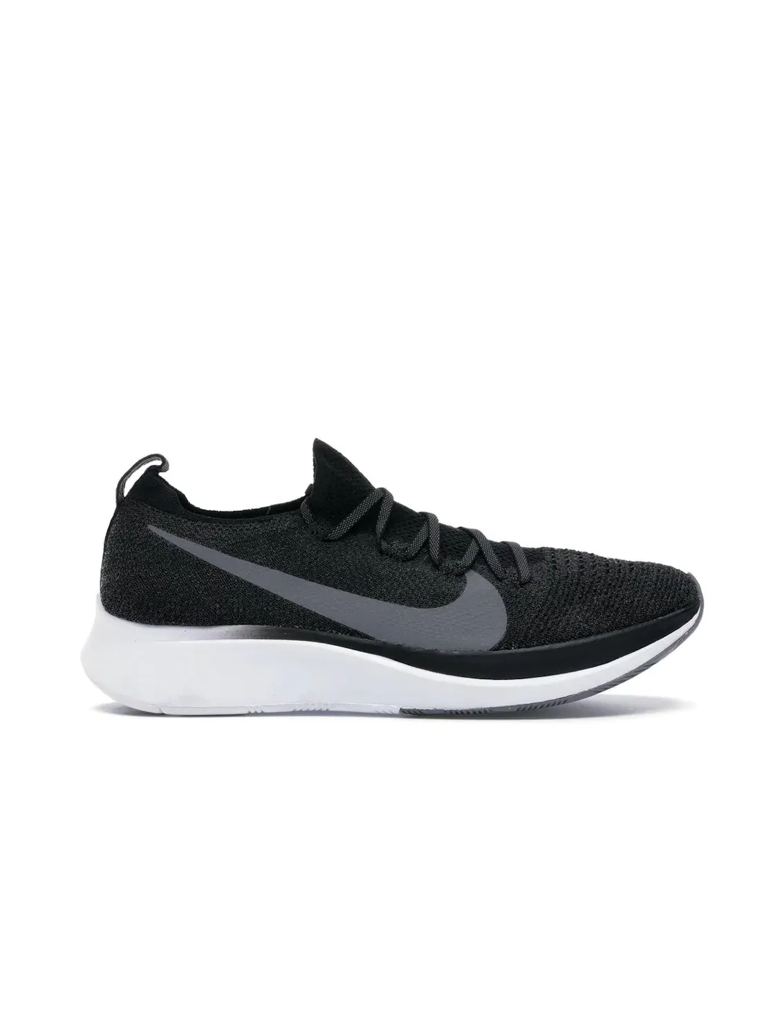 Мужские кроссовки для бега с карбоновой пластиной Nike Zoom Fly Flyknit — изображение 1 из 4, черный/-белый