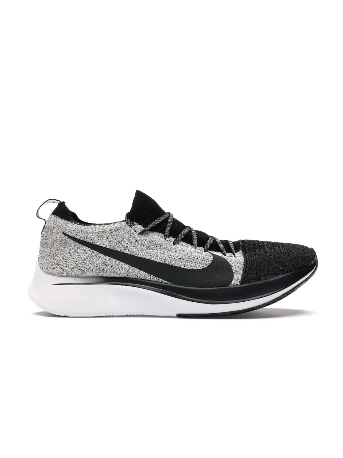 Мужские кроссовки для бега Nike Zoom Fly Flyknit — изображение 1 из 4, черный/черный-белый
