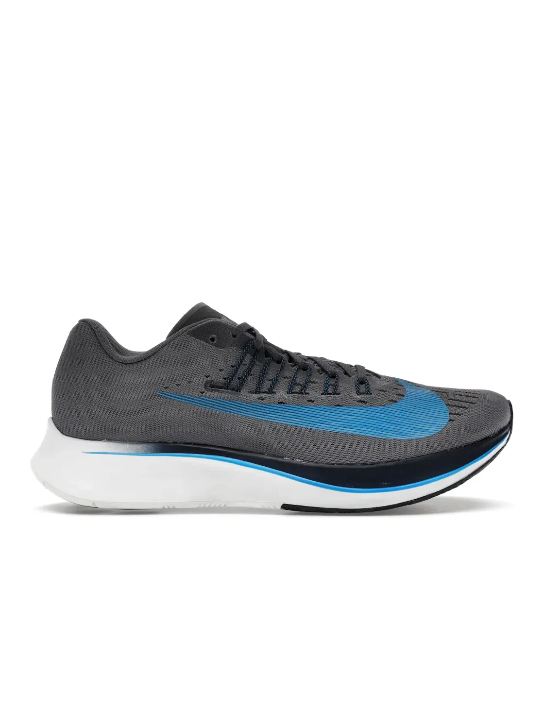 Мужские кроссовки для бега с амортизацией Nike Zoom Fly — изображение 1 из 4, синий--серый