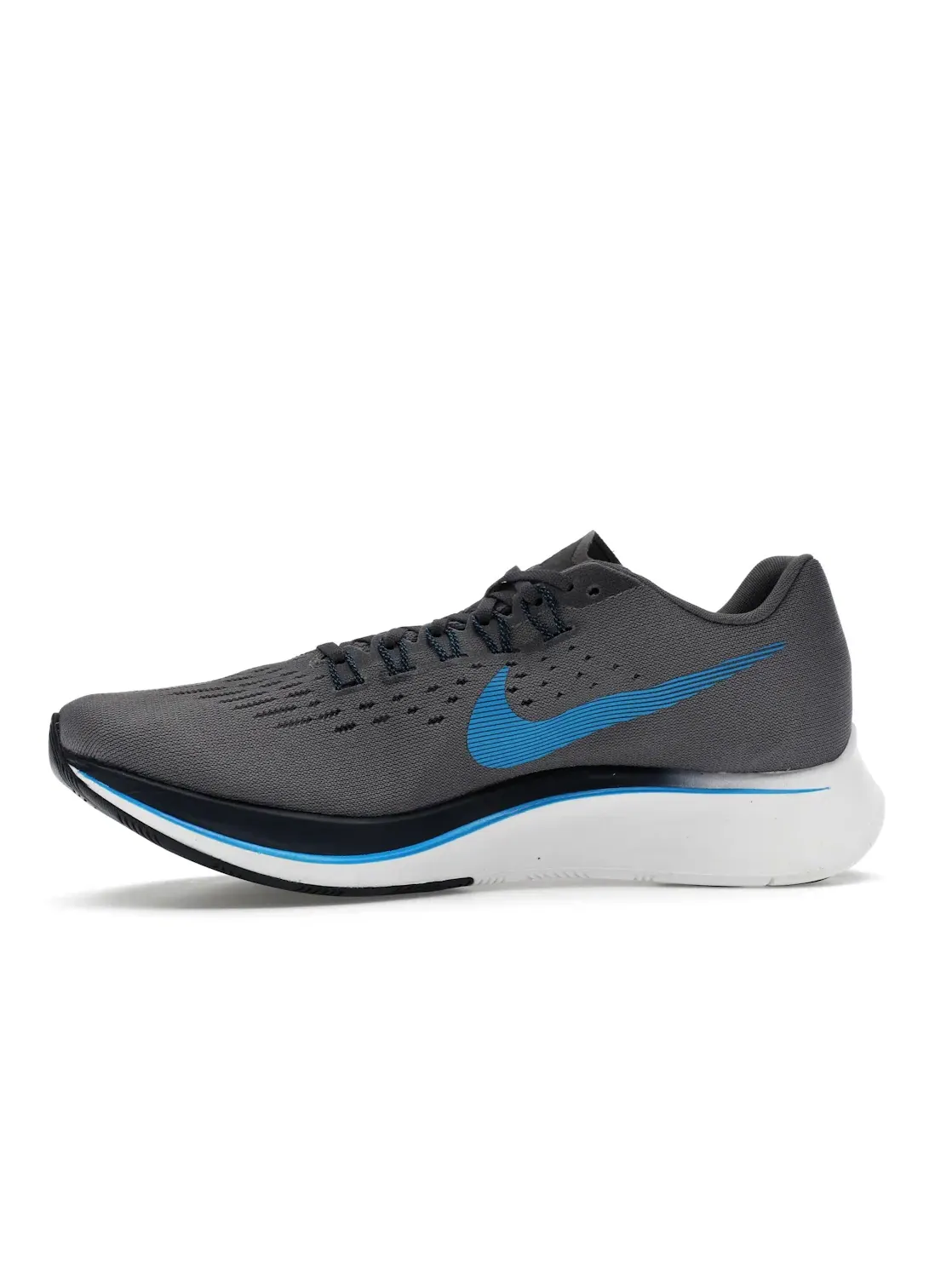 Мужские кроссовки для бега с амортизацией Nike Zoom Fly — изображение 3 из 4, синий--серый