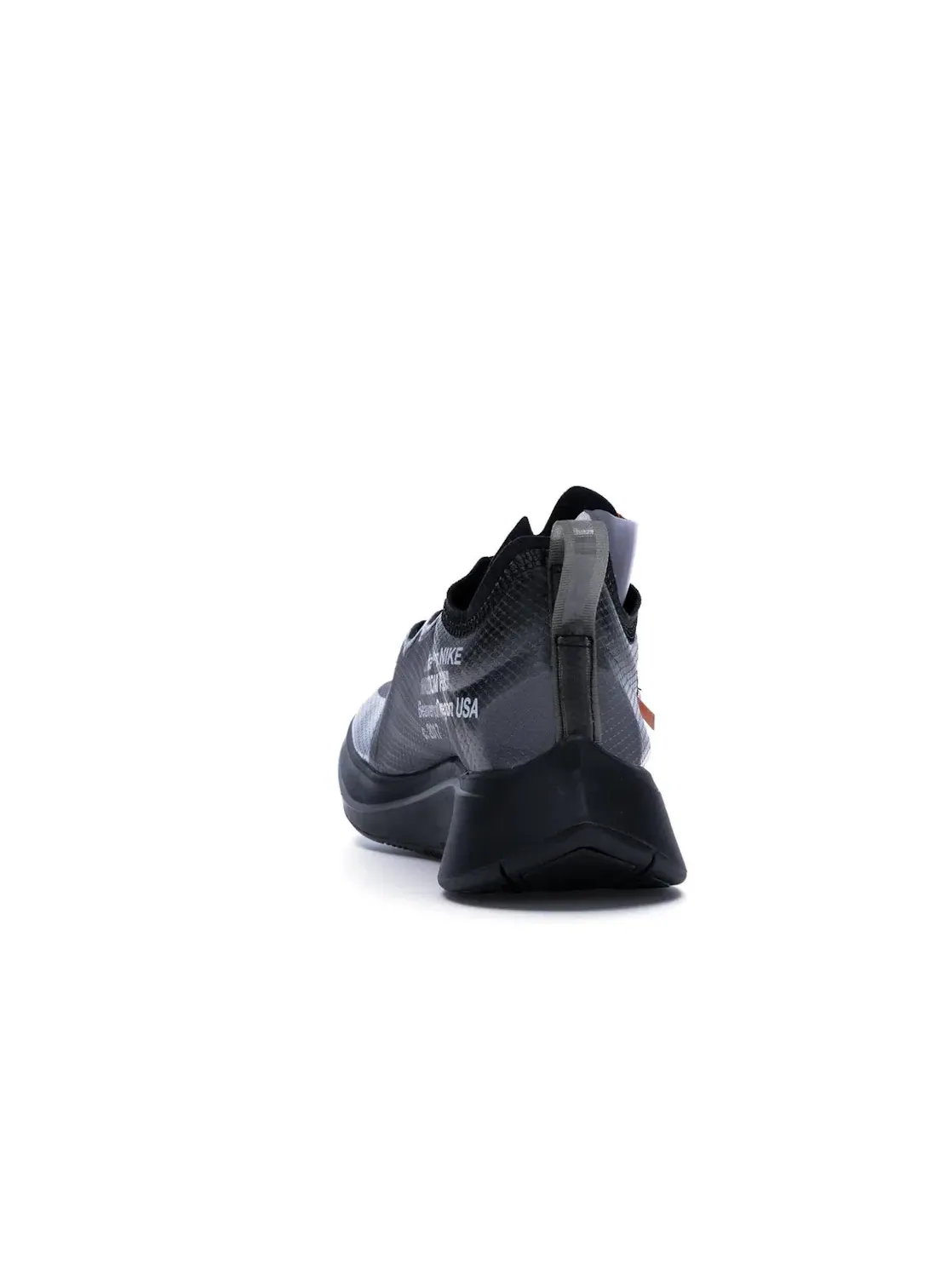 Мужские кроссовки с полупрозрачным верхом Nike Zoom Fly — изображение 4 из 4, черный/белый