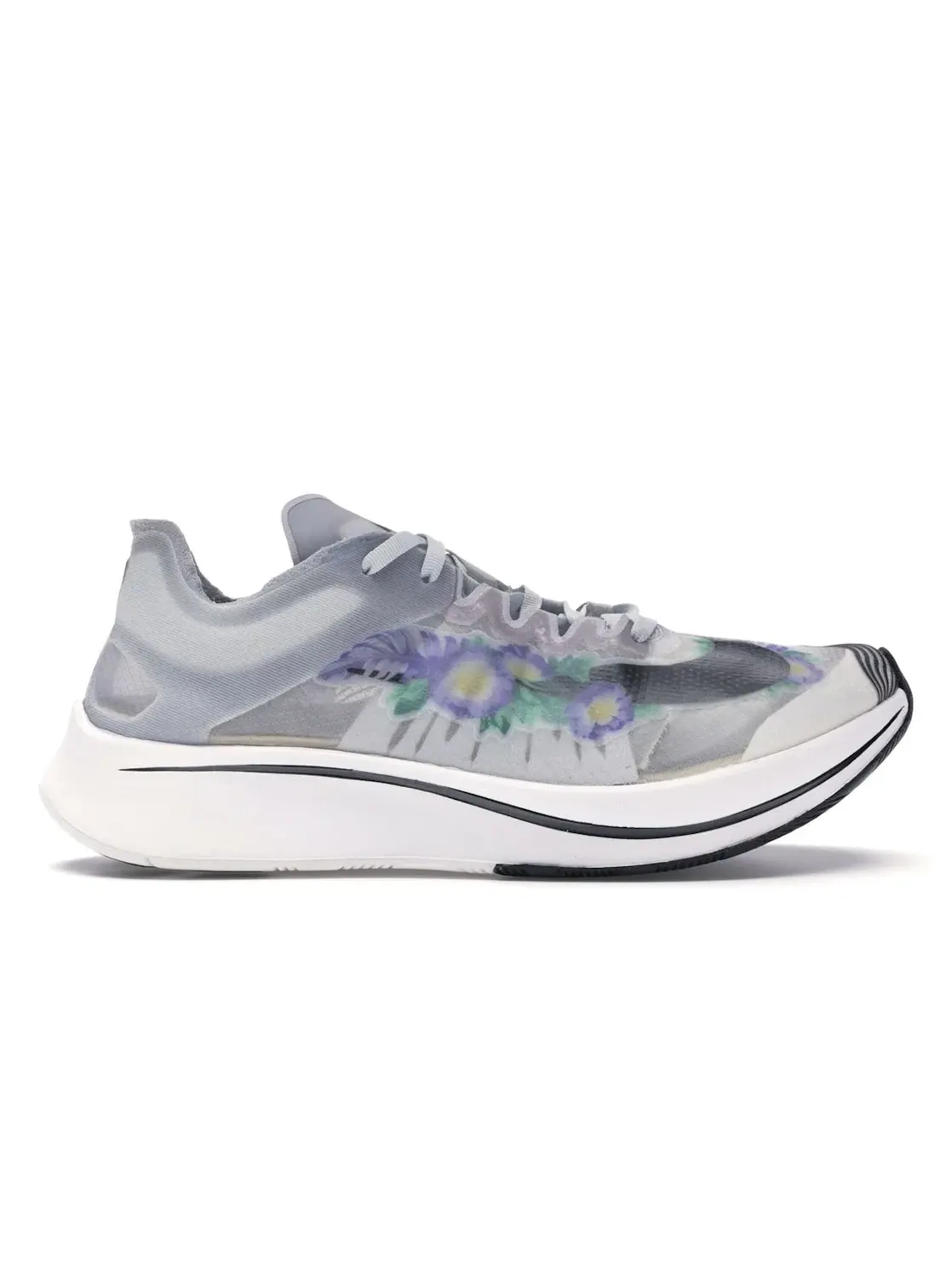 Женские кроссовки для бега Nike Zoom Fly — изображение 1 из 4, платиновый/белый-черный