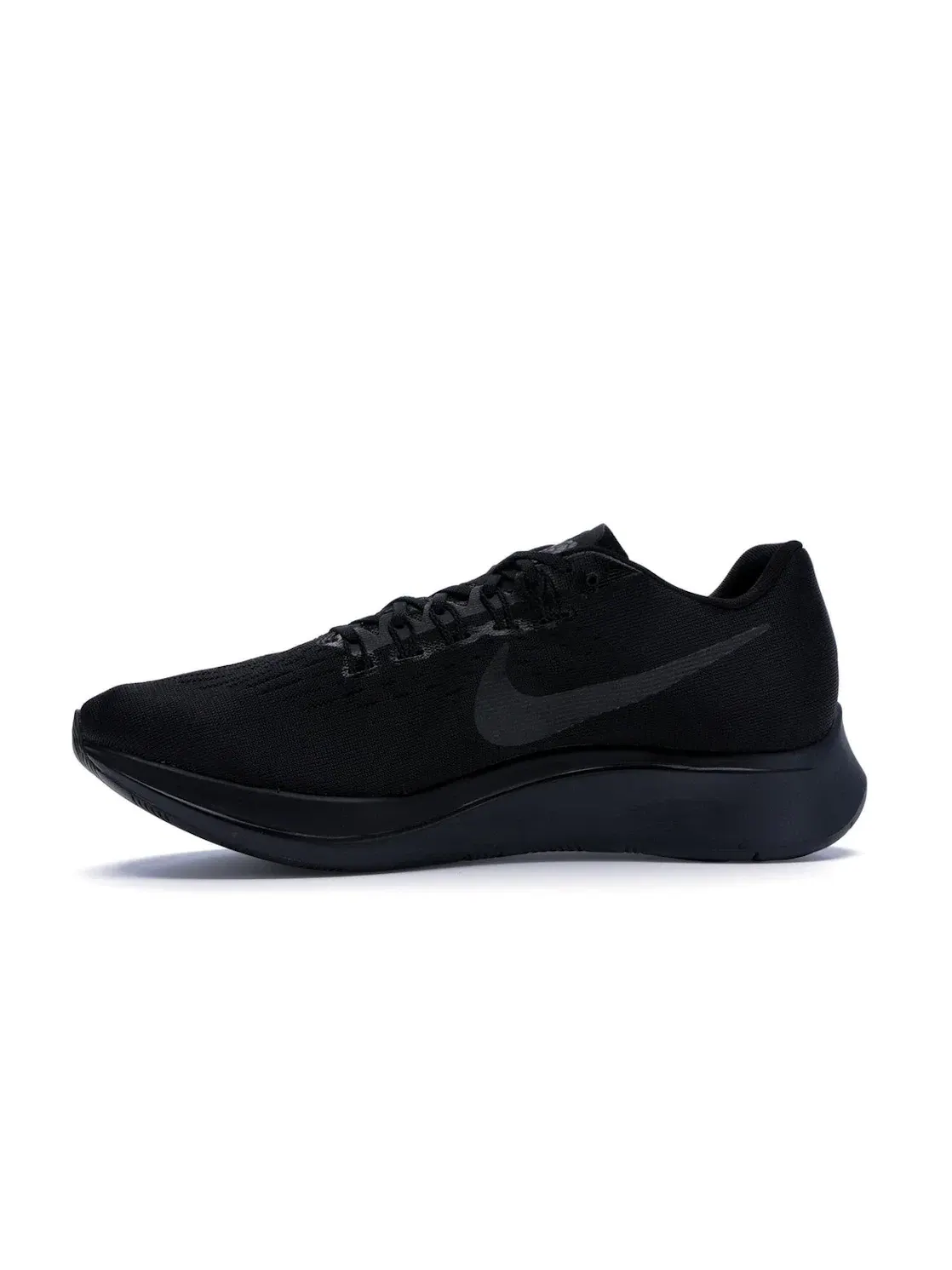 Мужские кроссовки для бега с пеноматериалом React Nike Zoom Fly Nike — изображение 3 из 4, черный/черный