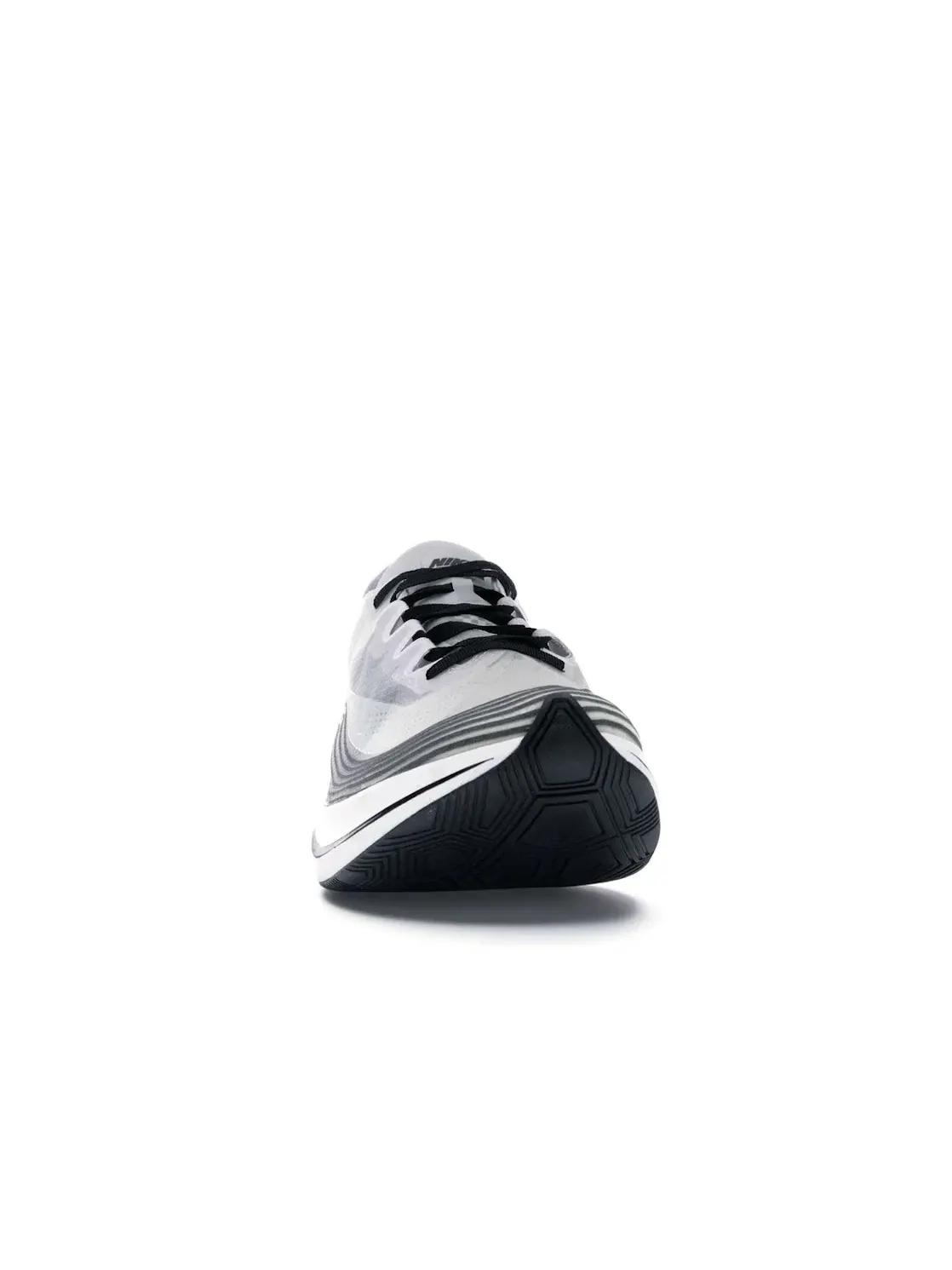 Мужские кроссовки для бега с пеной Lunarlon Nike Zoom Fly — изображение 2 из 4, белый/черный-белый