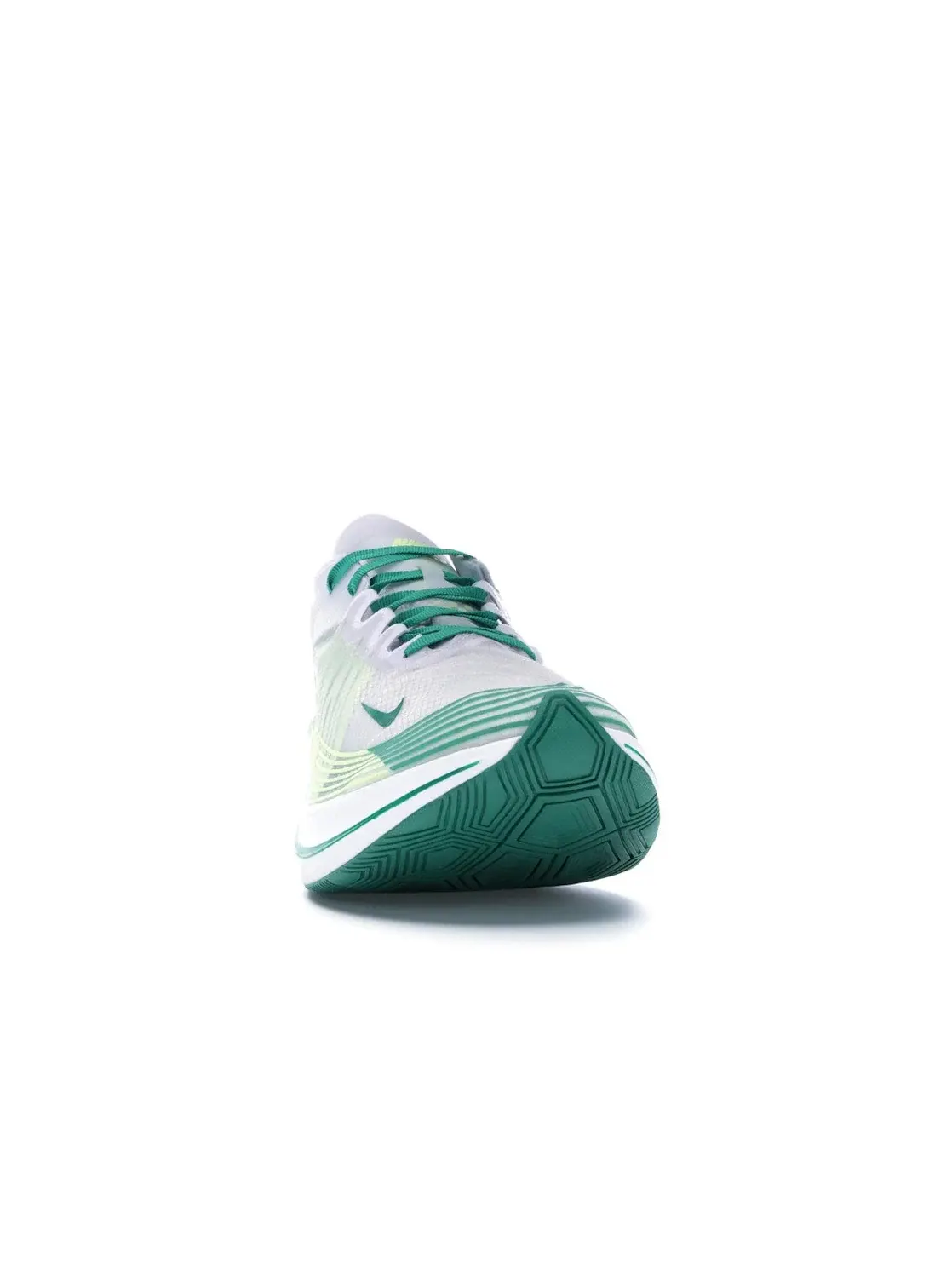 Мужские кроссовки для бега Nike Zoom Fly — изображение 2 из 4, белый/зеленый-белый
