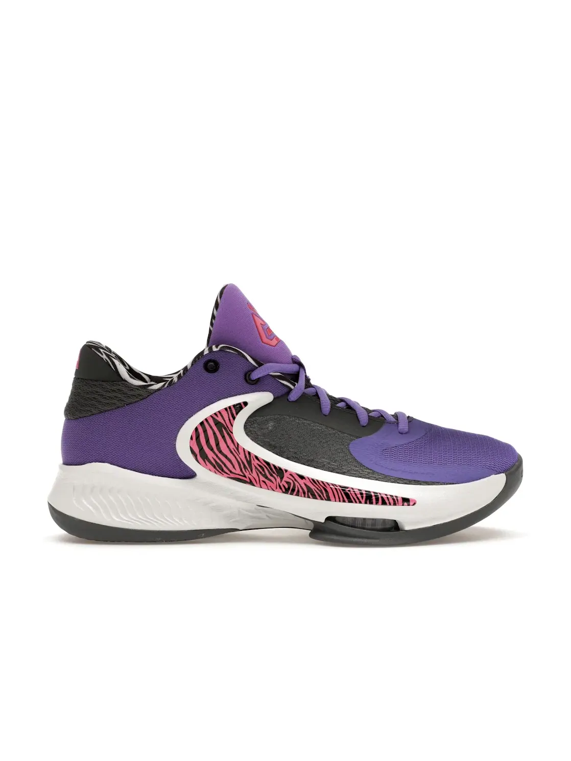 Мужские кроссовки для баскетбола Nike Zoom Freak 4 NRG Nike — изображение 1 из 4, белый/черный/розовый