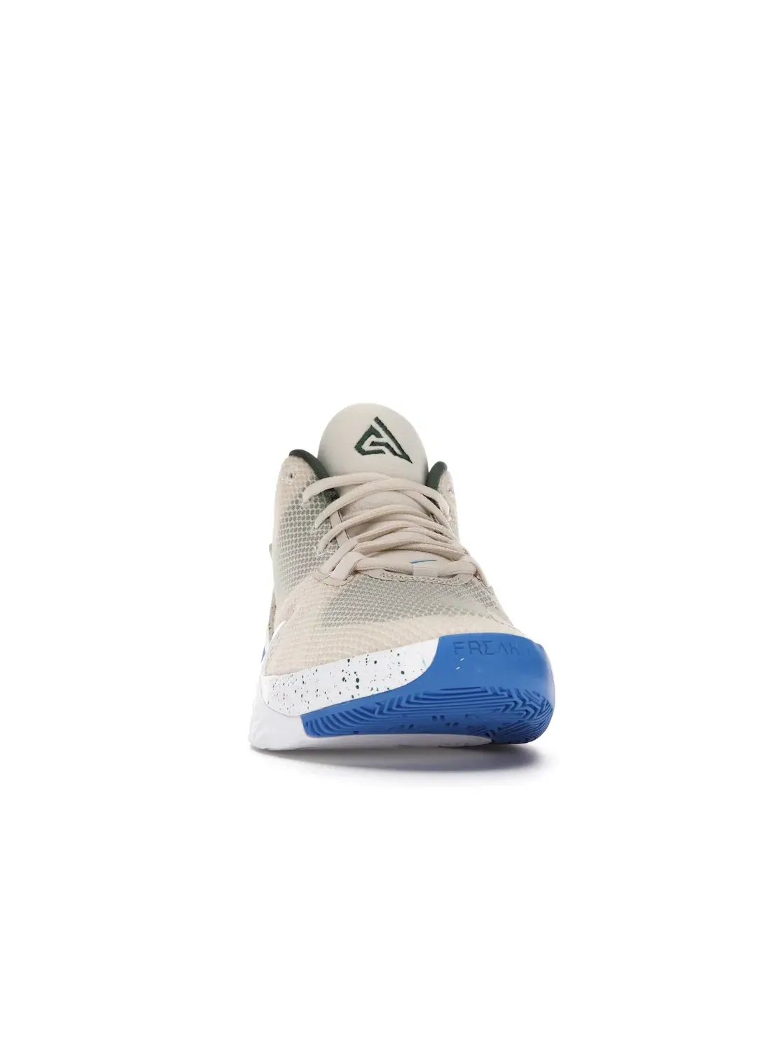 Мужские кроссовки с принтом Nike Zoom Freak 1 Nike — изображение 2 из 4, светлый кремовый/синий