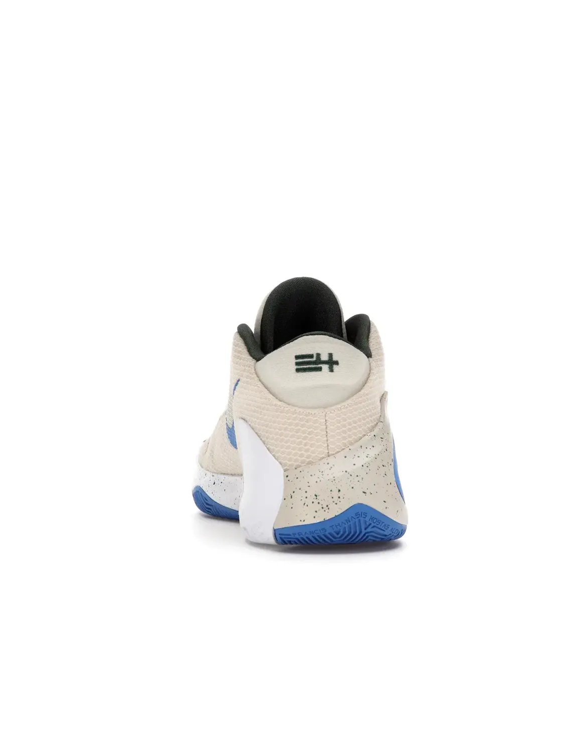 Мужские кроссовки с принтом Nike Zoom Freak 1 Nike — изображение 4 из 4, светлый кремовый/синий