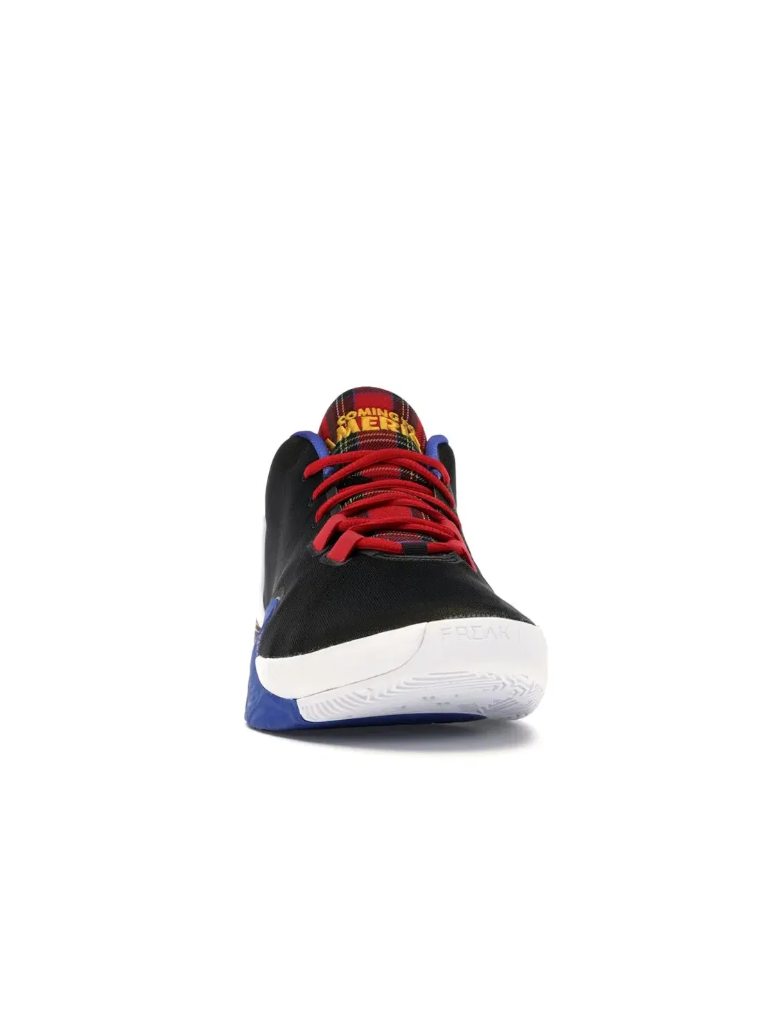 Мужские кроссовки с принтом Nike Zoom Freak 1 Nike — изображение 2 из 4, черный/белый--золотистый