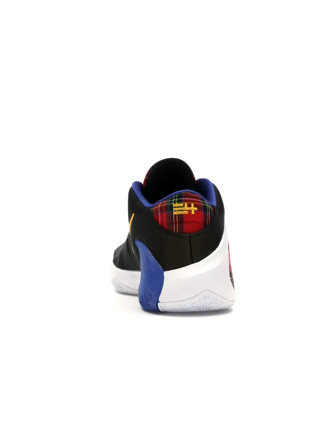 Мужские кроссовки с принтом Nike Zoom Freak 1 Nike — изображение 4 из 4, черный/белый--золотистый