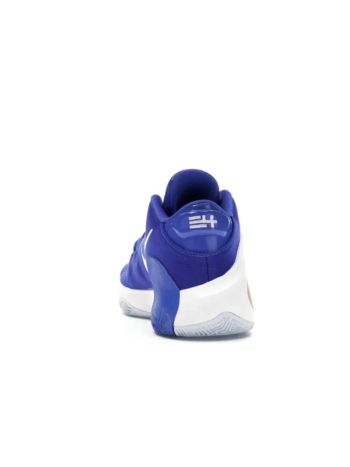 Мужские баскетбольные кроссовки с принтом Nike Zoom Freak 1 Nike — изображение 4 из 4, черный/мульти--синий