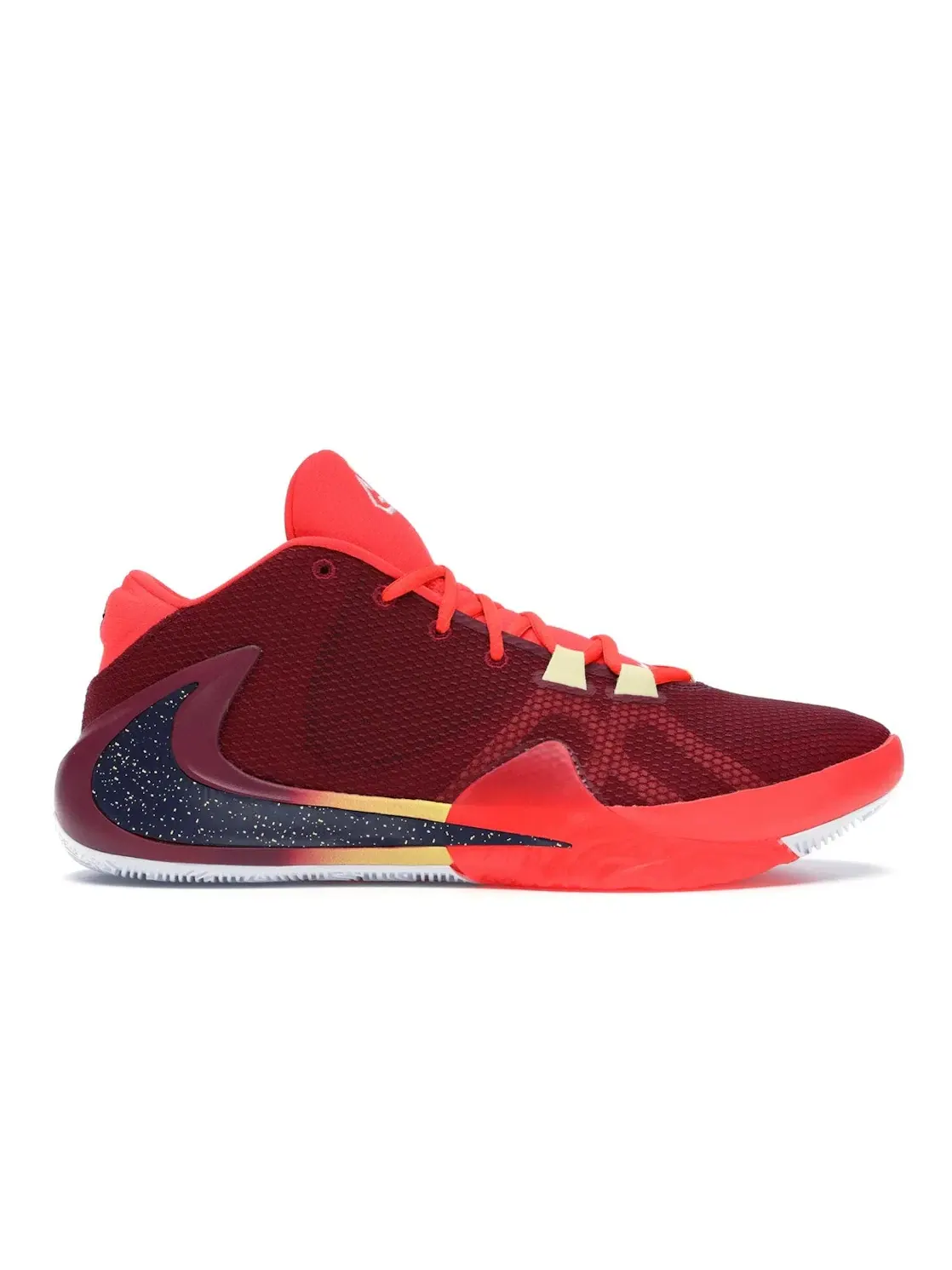 Мужские кроссовки для баскетбола Nike Zoom Freak 1 — изображение 1 из 4, красный/синий-яркий
