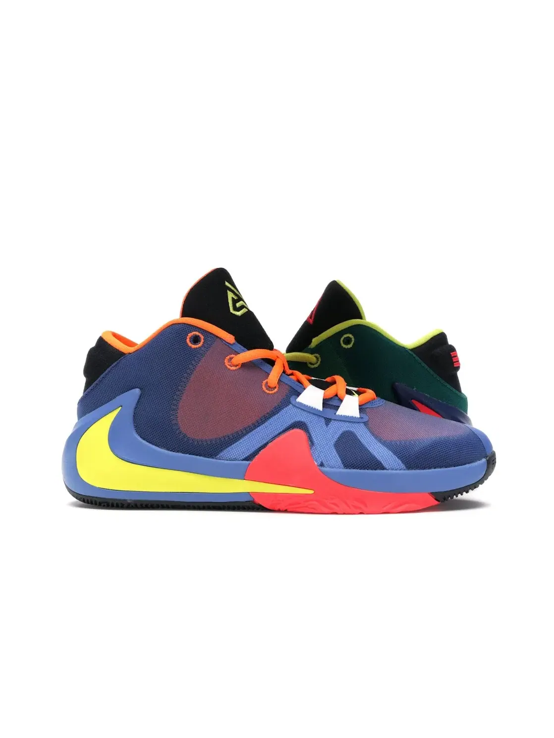 Детские кроссовки с контрастным дизайном Nike Zoom Freak 1 Nike — изображение 1 из 4