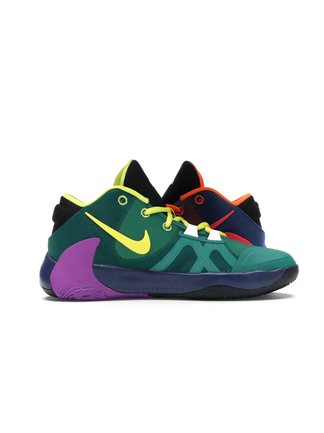 Детские кроссовки с контрастным дизайном Nike Zoom Freak 1 Nike — изображение 3 из 4