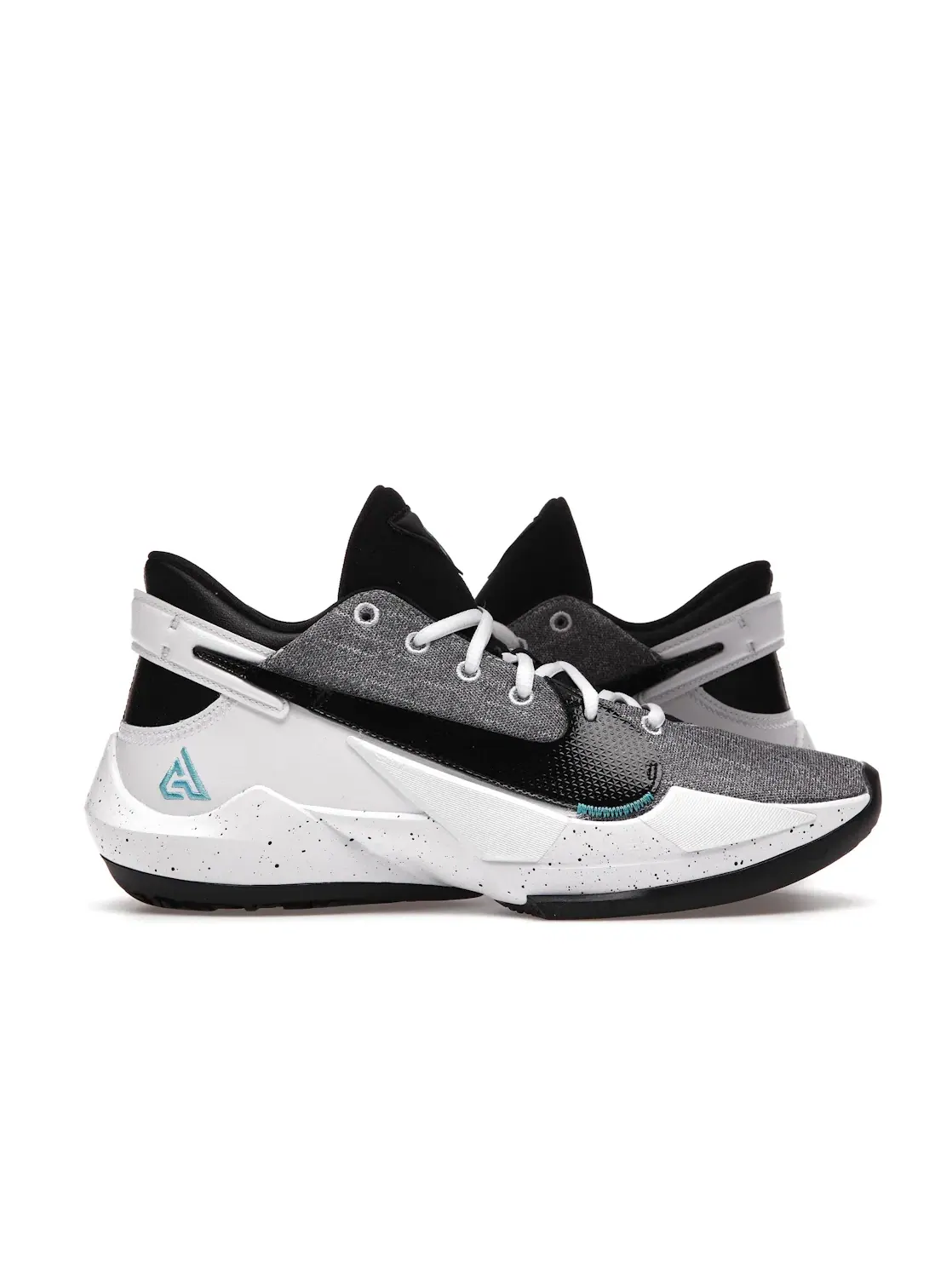 Мужские кроссовки для баскетбола Nike Zoom Freak 2 Nike — изображение 1 из 4, белый/яркий/черный