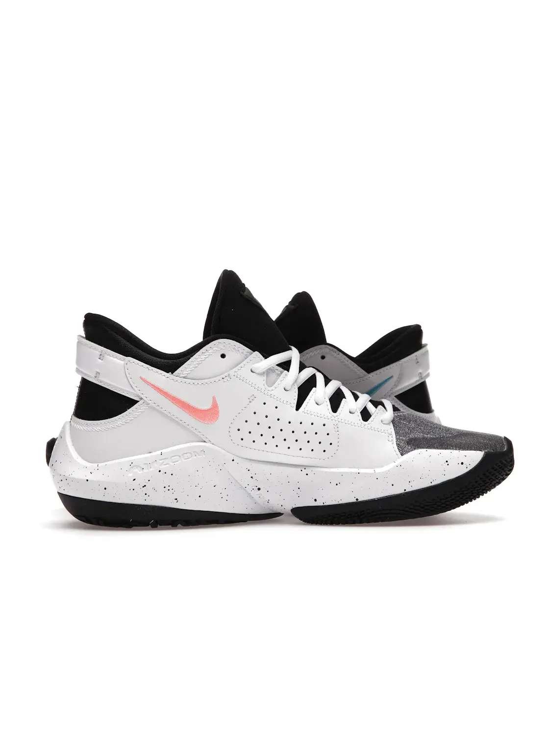 Мужские кроссовки для баскетбола Nike Zoom Freak 2 Nike — изображение 3 из 4, белый/яркий/черный