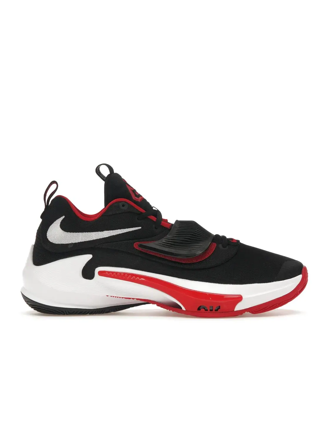 Мужские кроссовки для баскетбола Nike Zoom Freak 3 — изображение 1 из 4, черный/красный/белый
