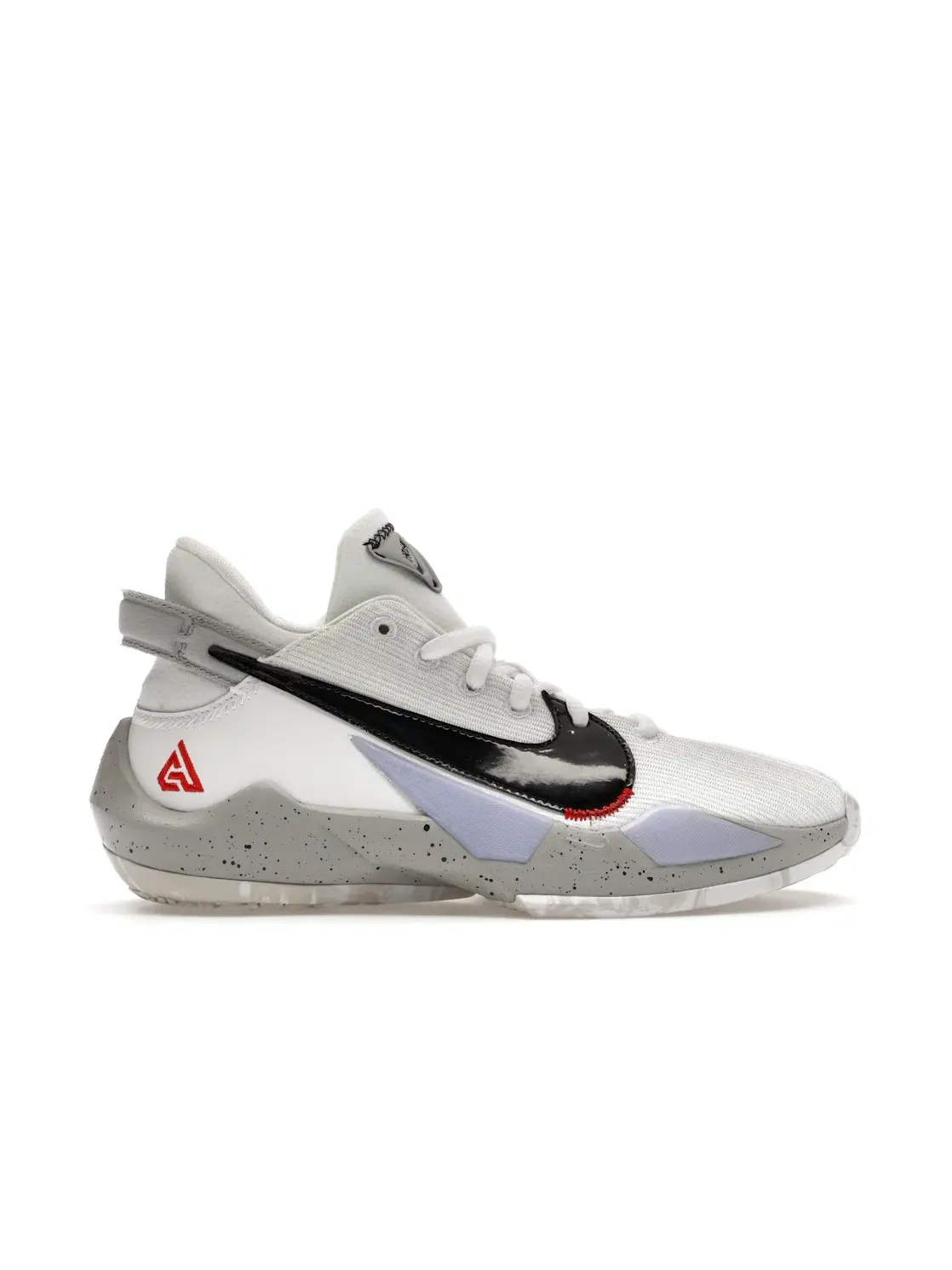 Детские кроссовки для баскетбола Nike Zoom Freak 2 White Cement — изображение 1 из 4
