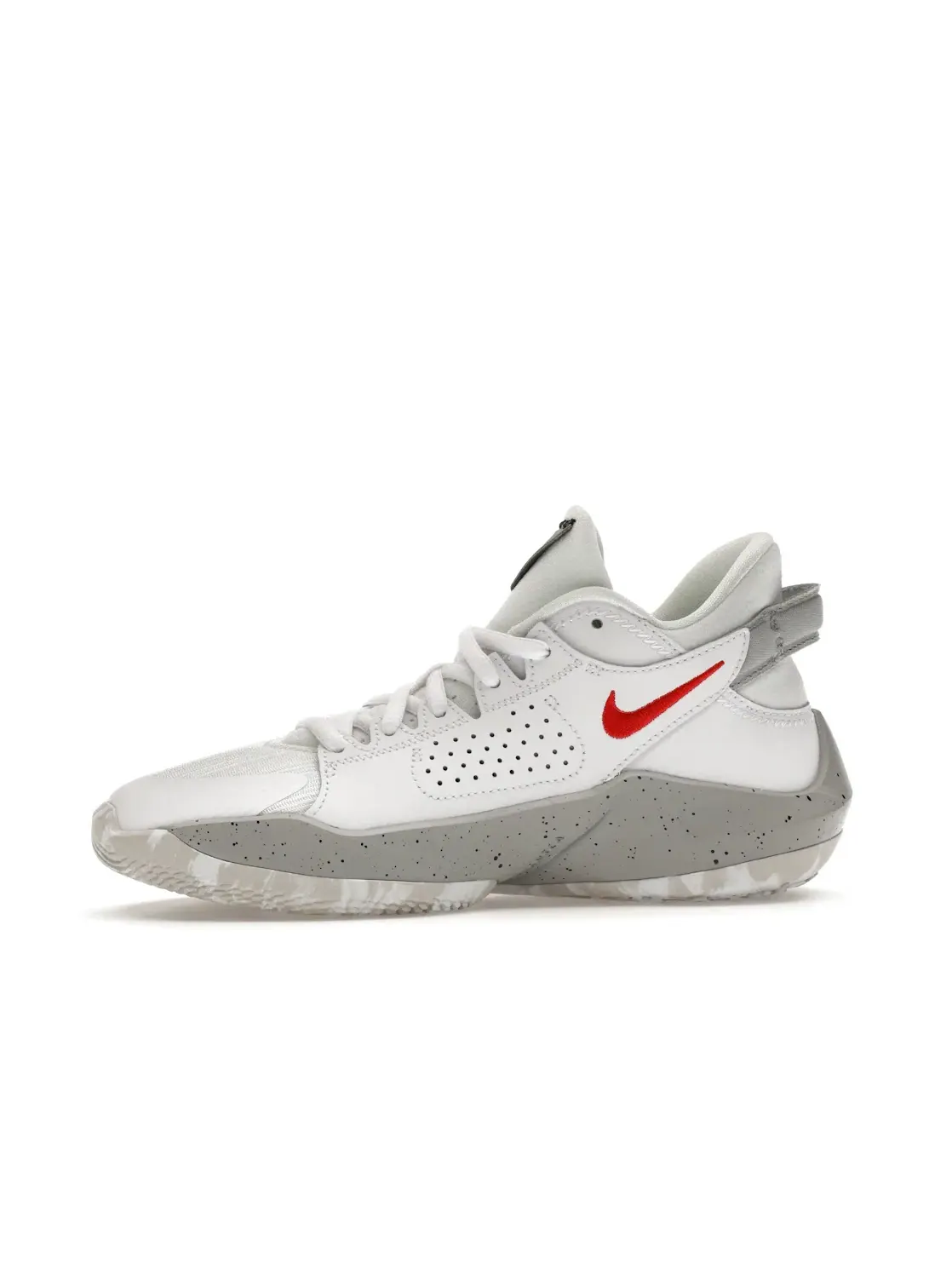 Детские кроссовки для баскетбола Nike Zoom Freak 2 White Cement — изображение 3 из 4