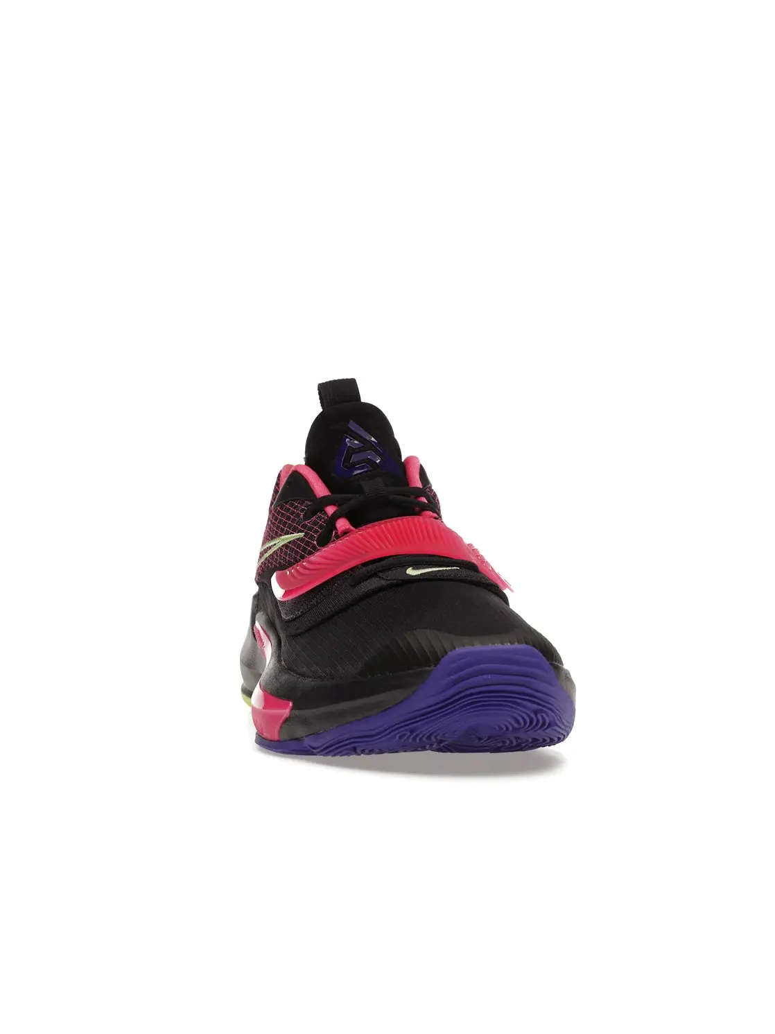 Мужские кроссовки для баскетбола Nike Zoom Freak 3 — изображение 2 из 4, черный/фиолетовый/желтый