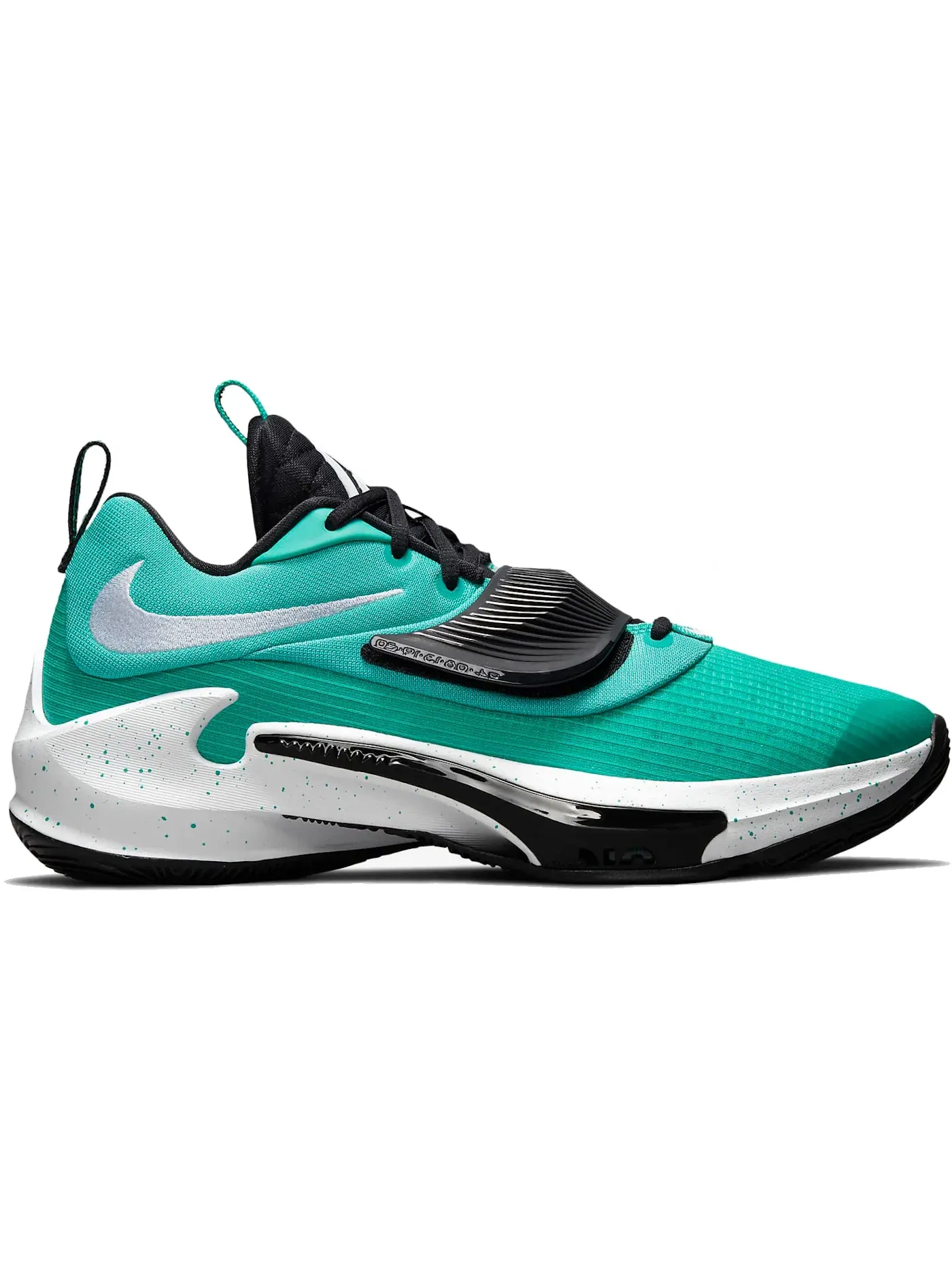 Мужские кроссовки для баскетбола Nike Zoom Freak 3 — изображение 1 из 1, прозрачный/черный/белый