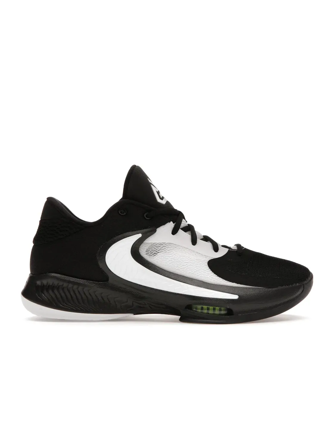 Мужские баскетбольные кроссовки с высокой подошвой Nike Zoom Freak 4 TB Nike — изображение 1 из 4, черный/черный/белый