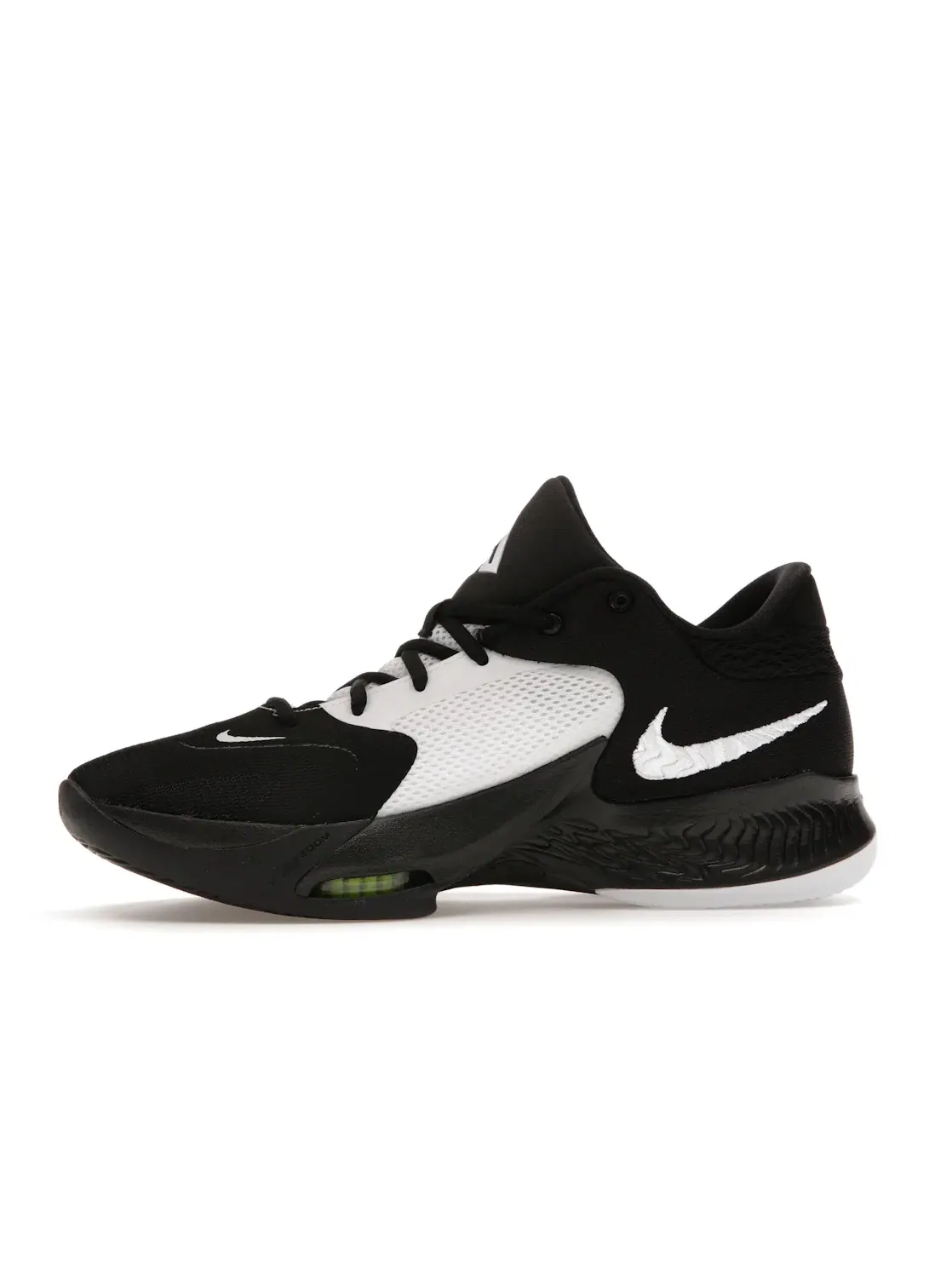 Мужские баскетбольные кроссовки с высокой подошвой Nike Zoom Freak 4 TB Nike — изображение 3 из 4, черный/черный/белый