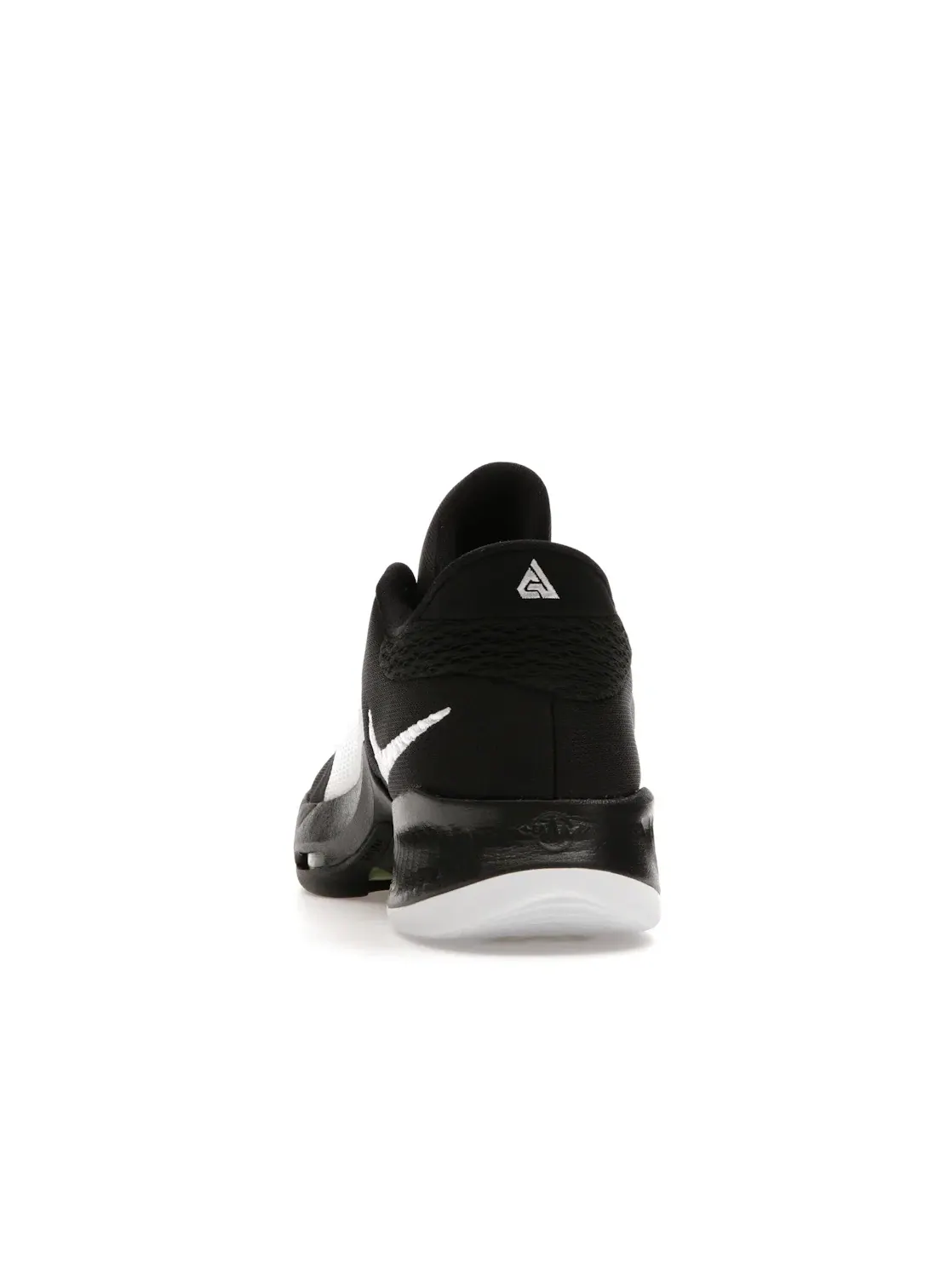Мужские баскетбольные кроссовки с высокой подошвой Nike Zoom Freak 4 TB Nike — изображение 4 из 4, черный/черный/белый