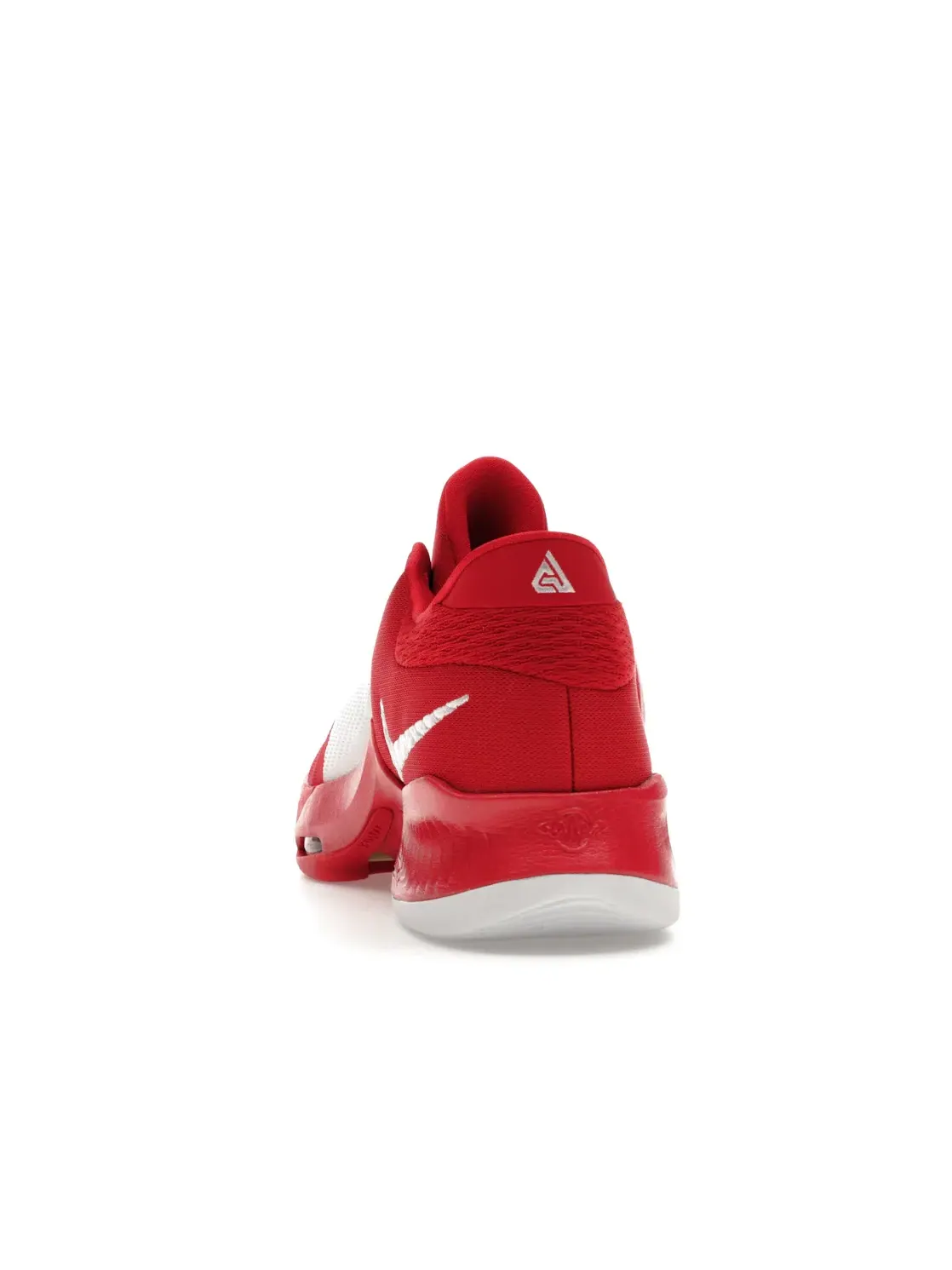 Мужские кроссовки для баскетбола Nike Zoom Freak 4 TB — изображение 4 из 4, красный красный белый