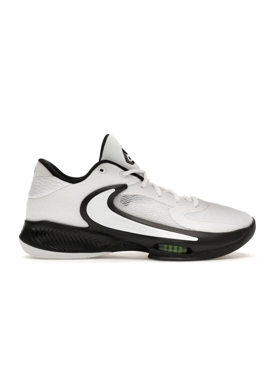 Кроссовки для баскетбола Nike Zoom Freak 4 TB — изображение 1 из 4, белый/белый/черный