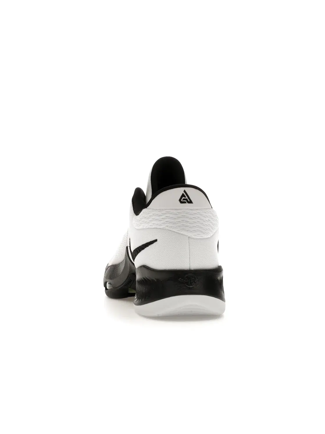 Кроссовки для баскетбола Nike Zoom Freak 4 TB — изображение 4 из 4, белый/белый/черный