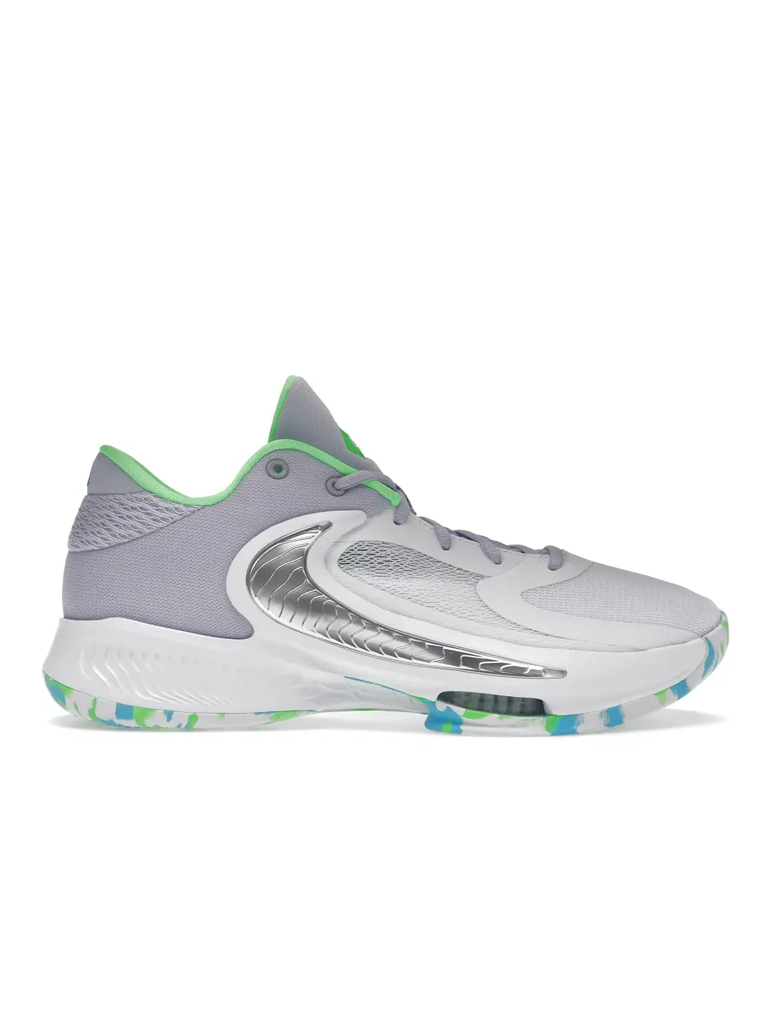 Мужские баскетбольные кроссовки с высокими характеристиками Nike Zoom Freak 4 — изображение 1 из 4