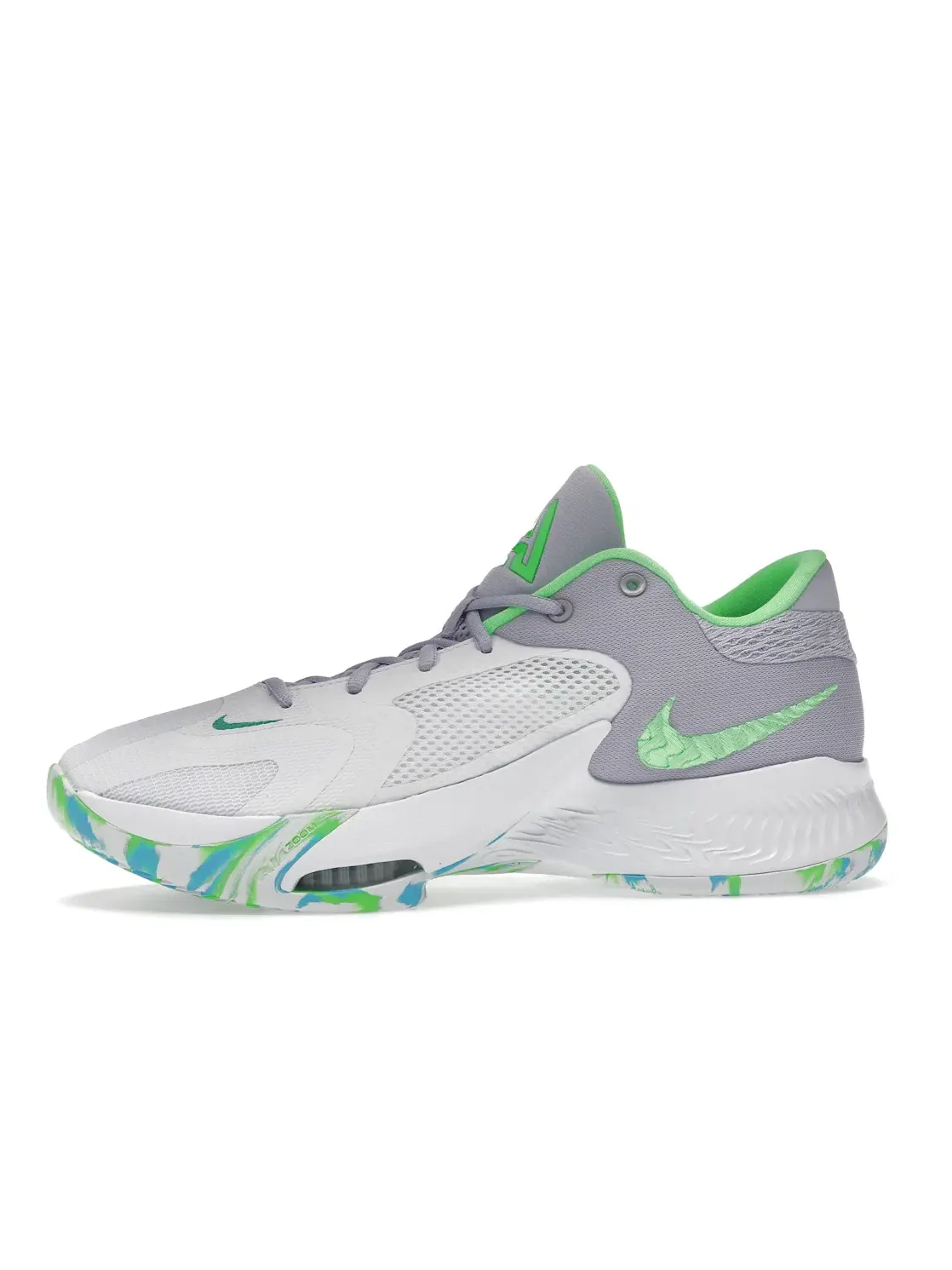 Мужские баскетбольные кроссовки с высокими характеристиками Nike Zoom Freak 4 — изображение 3 из 4