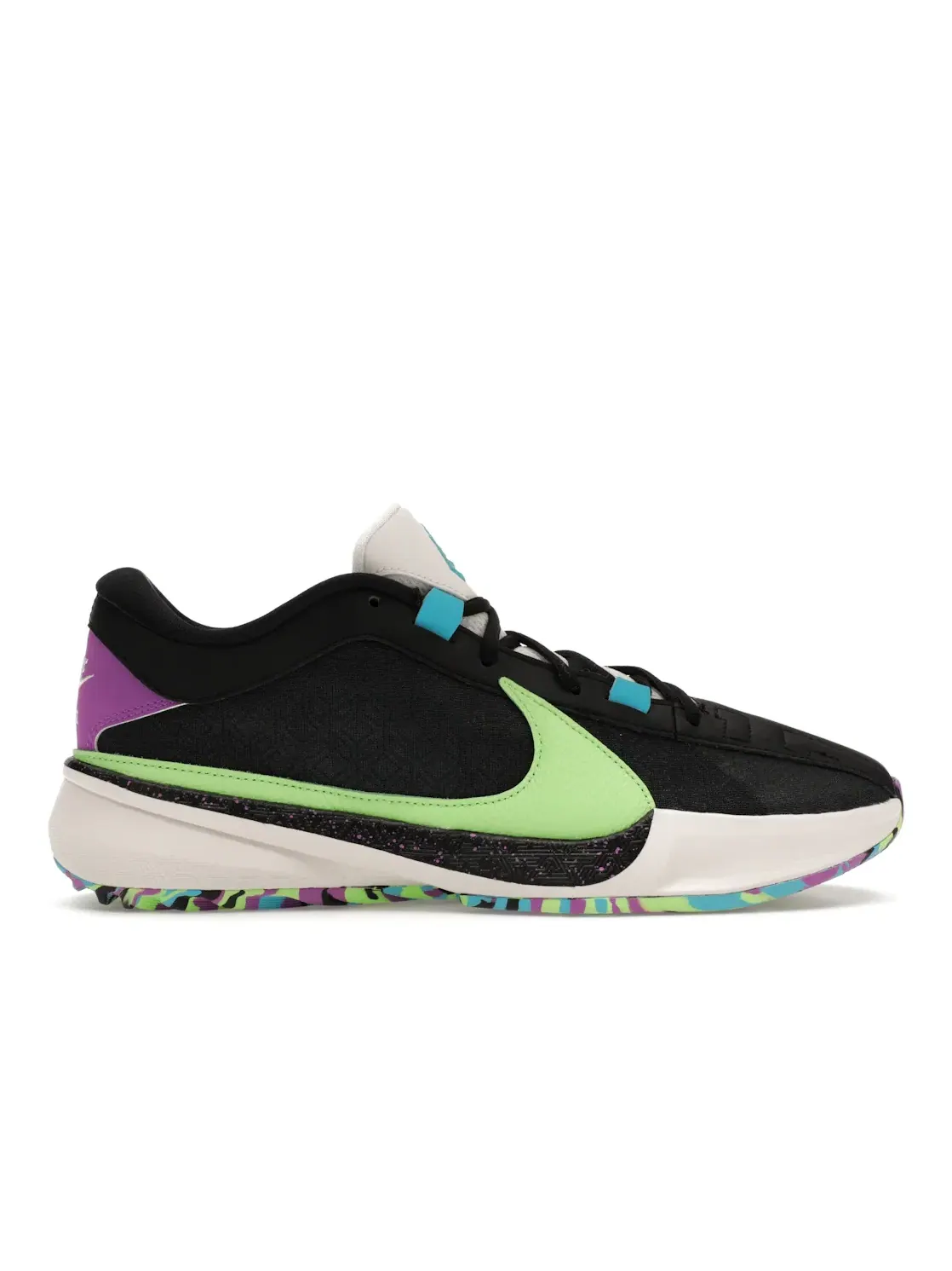 Мужские кроссовки для баскетбола Nike Zoom Freak 5 Nike — изображение 1 из 4, черный///синий