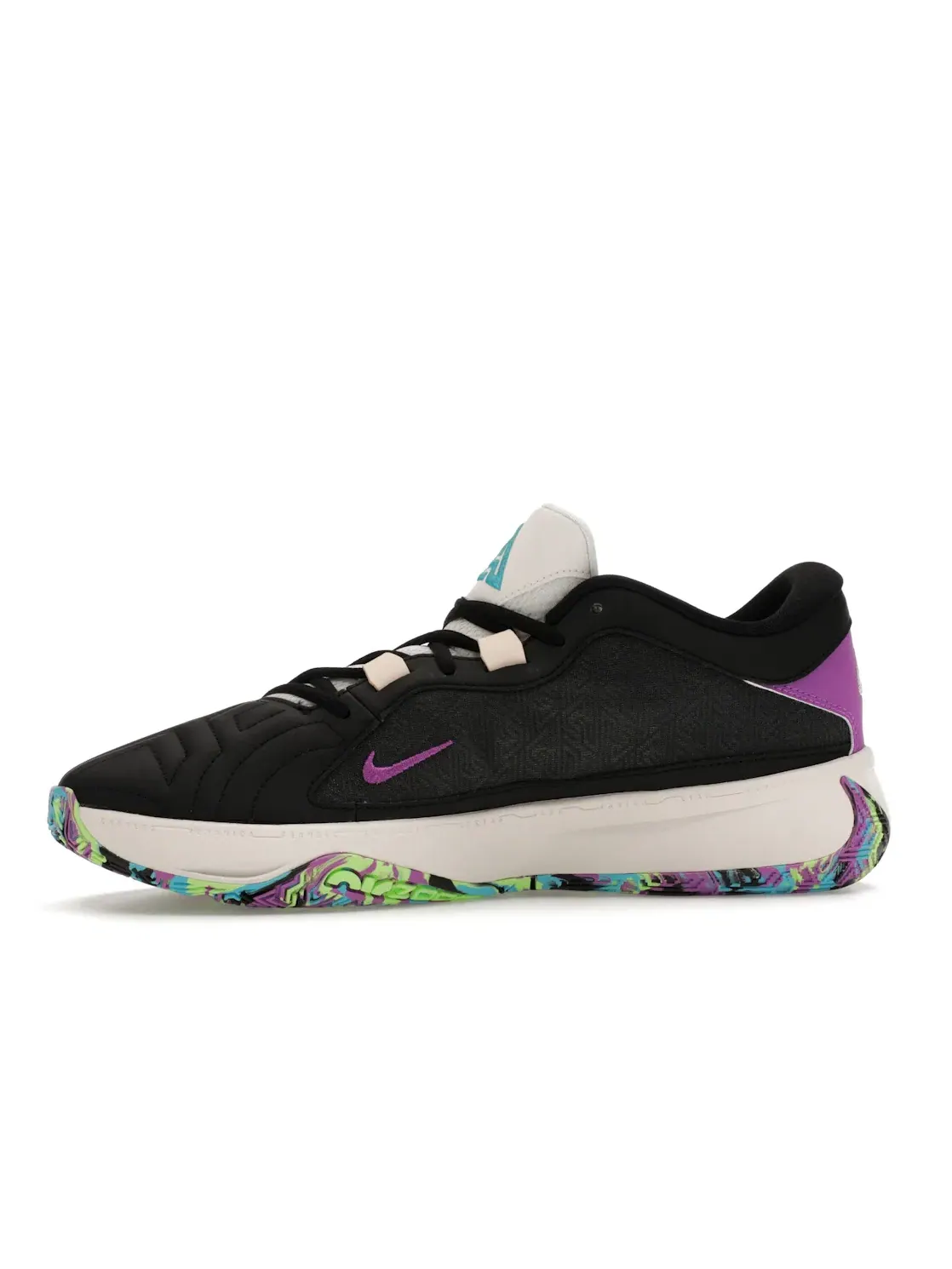 Мужские кроссовки для баскетбола Nike Zoom Freak 5 Nike — изображение 3 из 4, черный///синий