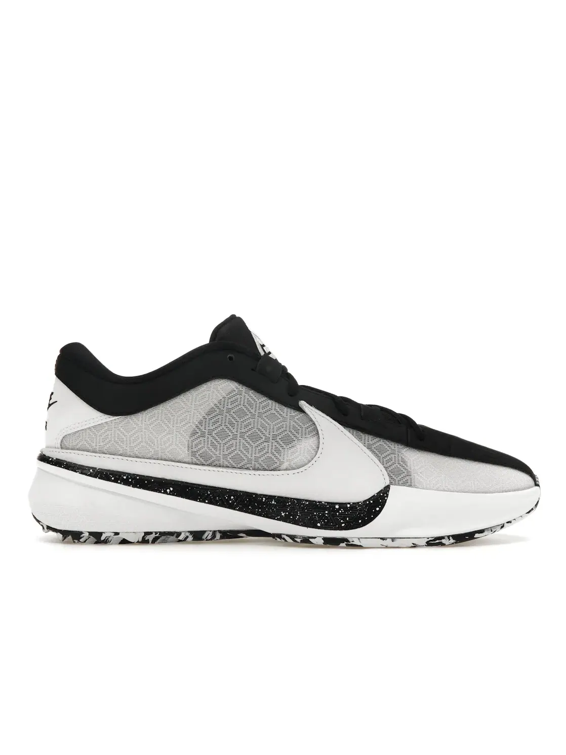 Мужские кроссовки для баскетбола Nike Zoom Freak 5 — изображение 1 из 4, белый/белый/черный