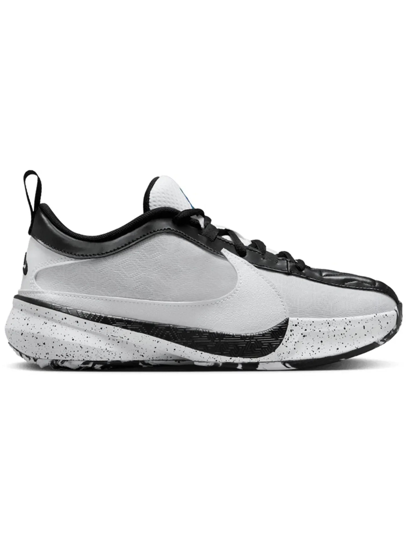 Детские кроссовки для баскетбола Nike Zoom Freak 5 Nike — изображение 1 из 1, белый/черный/синий/белый