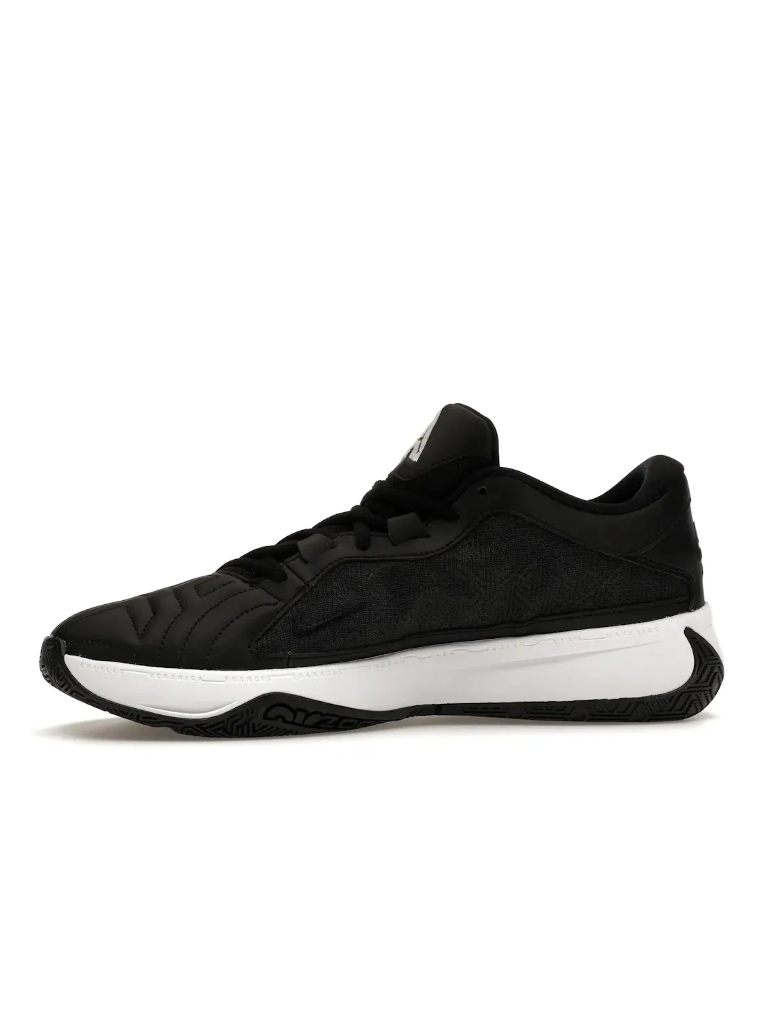 Мужские кроссовки для баскетбола Nike Zoom Freak 5 TB — изображение 3 из 4, черный/белый/черный