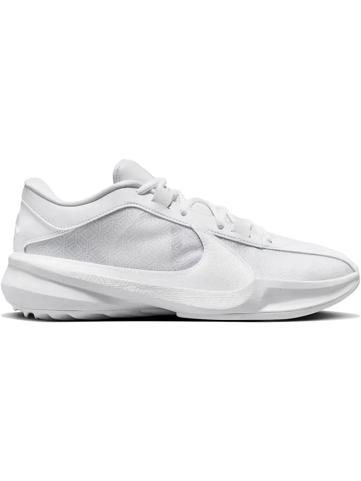 Мужские кроссовки для баскетбола Nike Zoom Freak 5 TB — изображение 1 из 1, белый/белый/белый