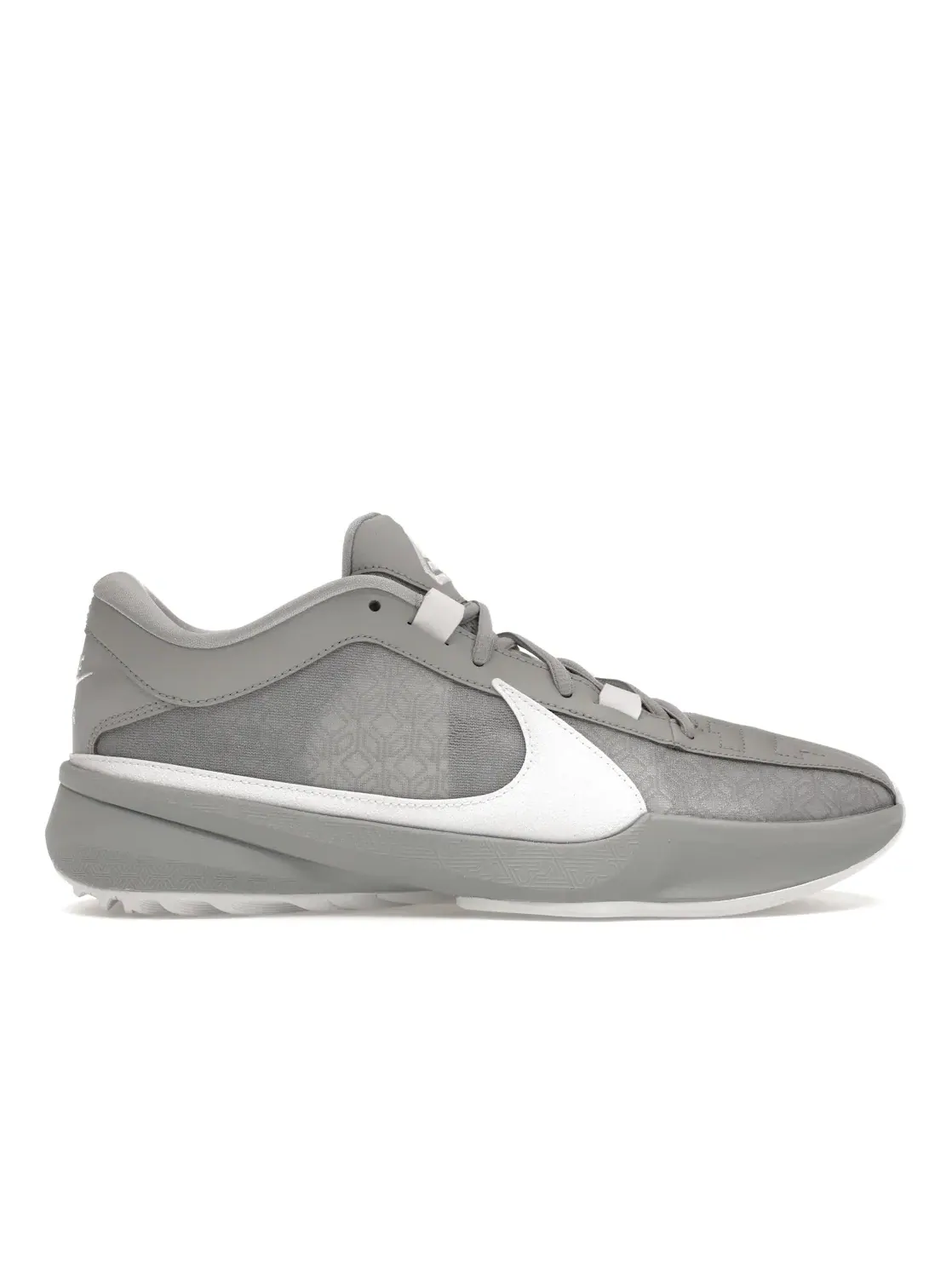 Мужские кроссовки для баскетбола Nike Zoom Freak 5 TB Nike — изображение 1 из 4, серый/белый/серый