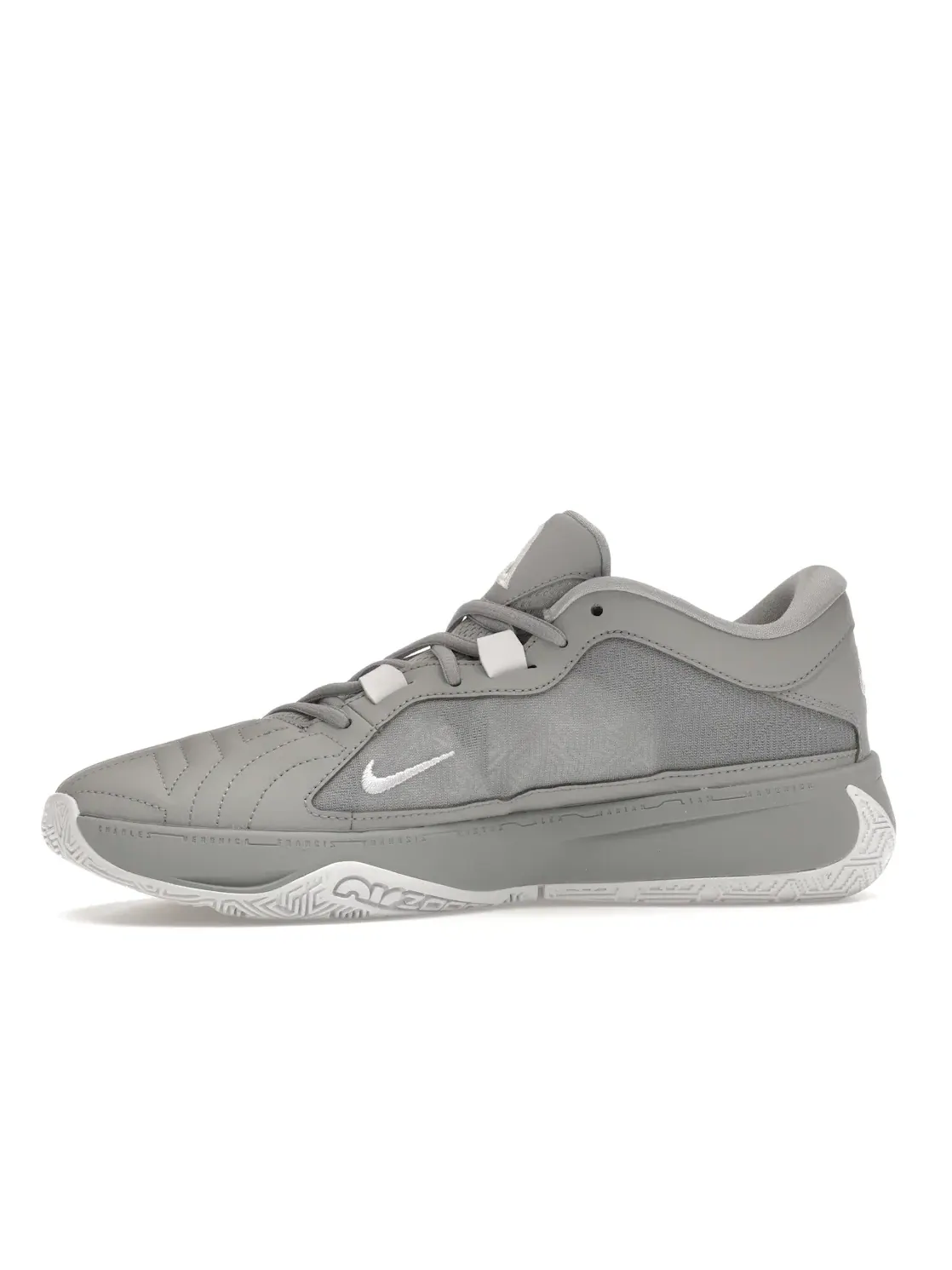 Мужские кроссовки для баскетбола Nike Zoom Freak 5 TB Nike — изображение 3 из 4, серый/белый/серый
